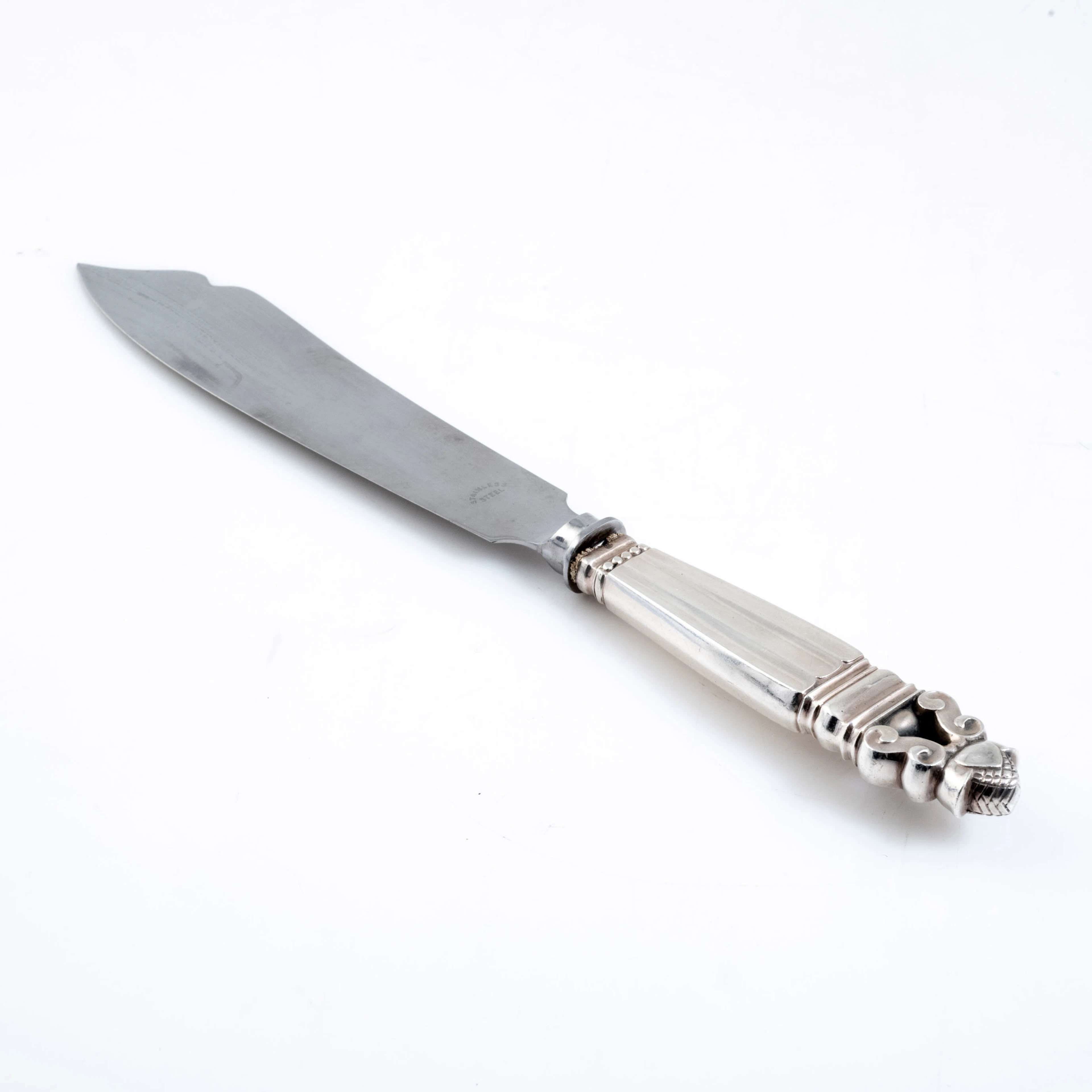 JOHAN ROHDE, "Konge", kniv, silver