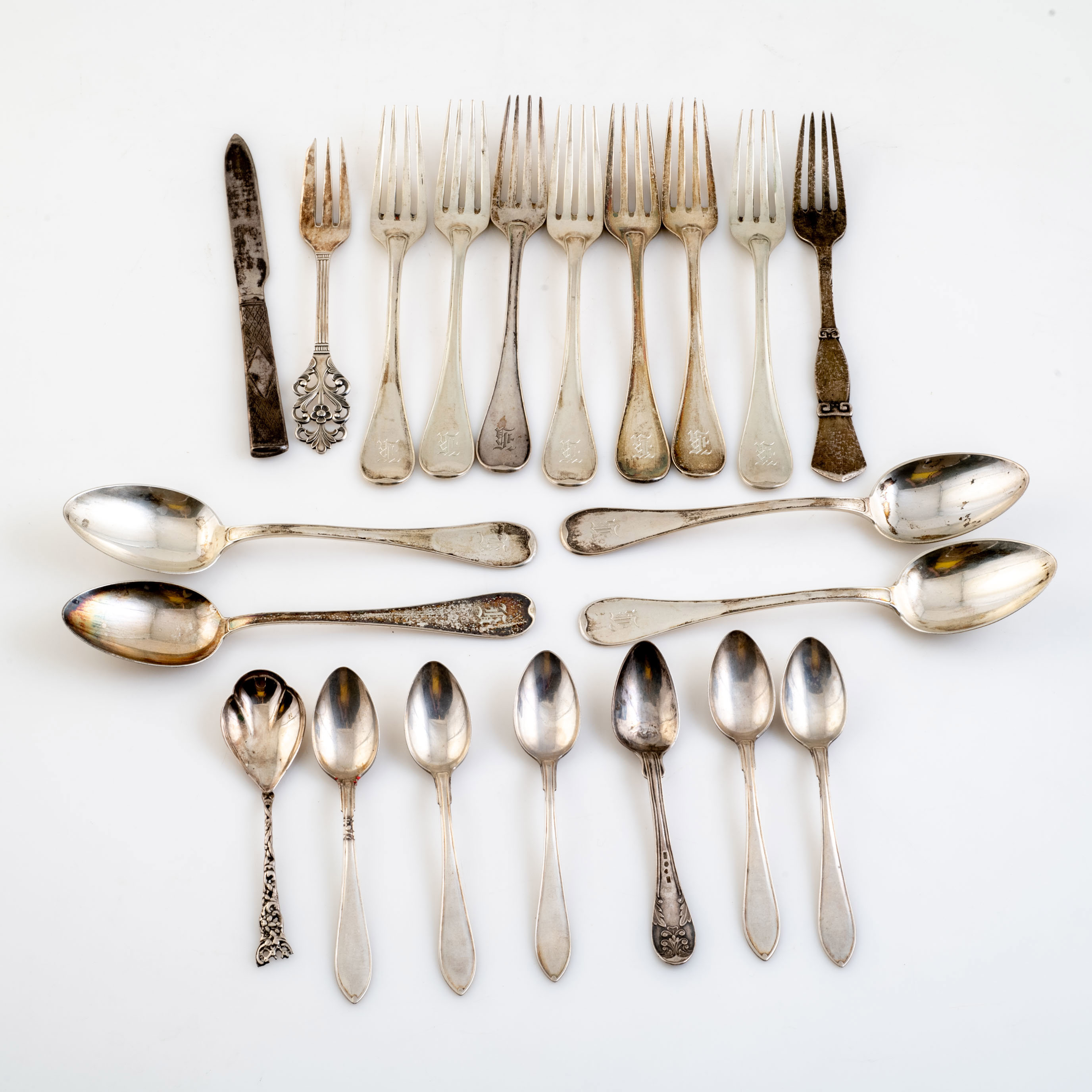 BESTICK, silver, 1900-tal