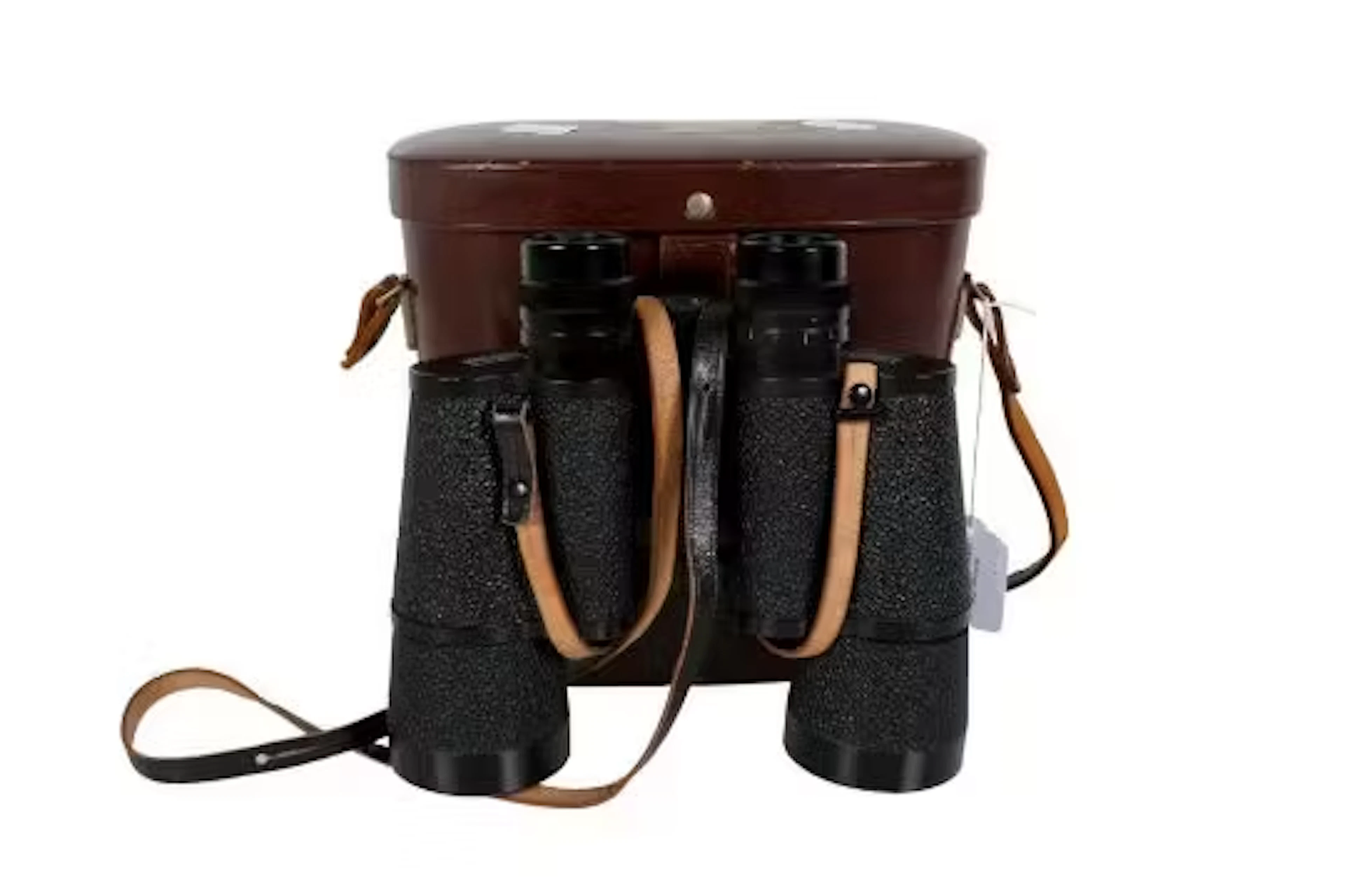 A pair of Jenoptem 7 x 50 W binoculars, cased. Multi-coated Carl Zeiss