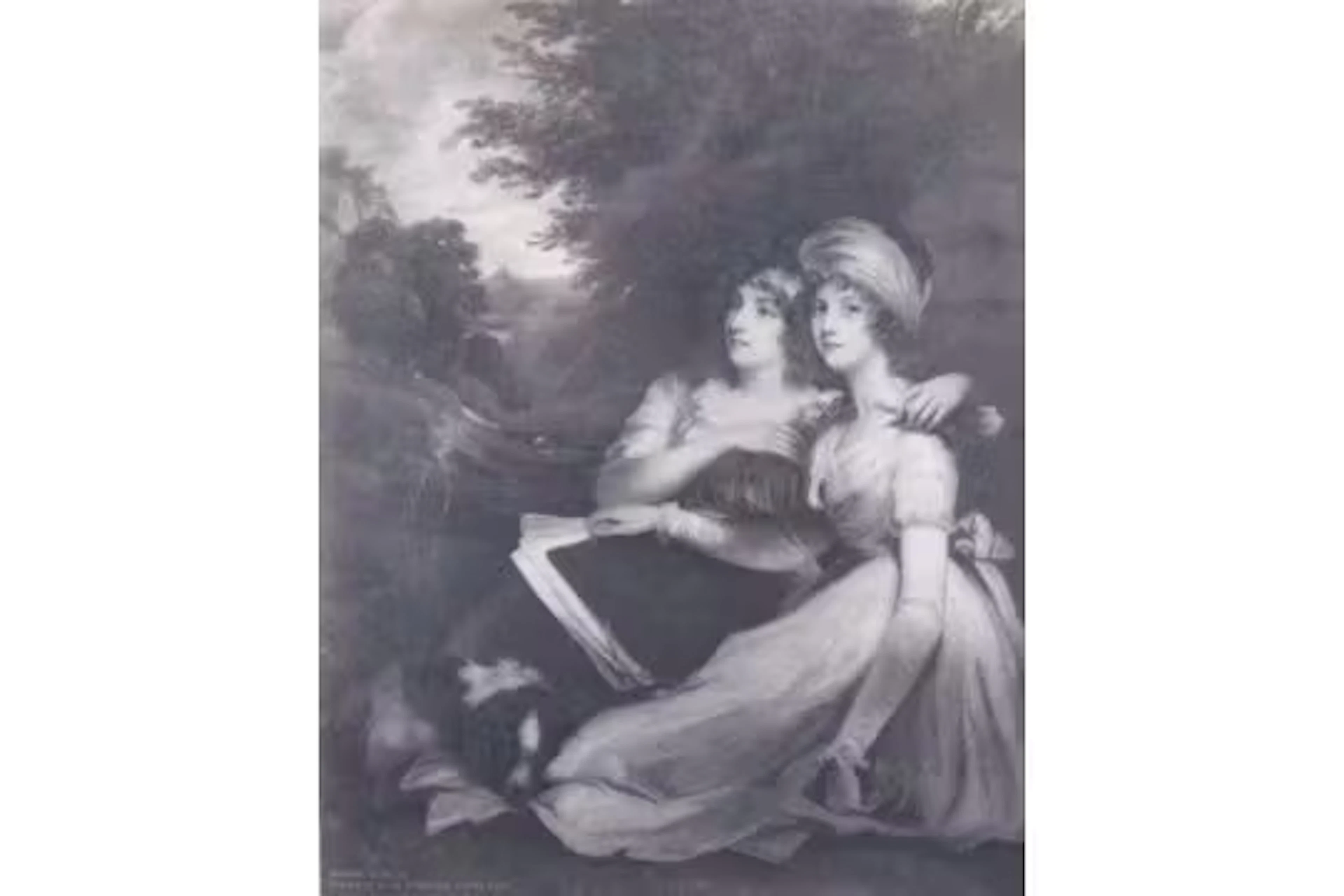 After John Hopper (British, 1758 - 1810) - The Frankland Sisters.