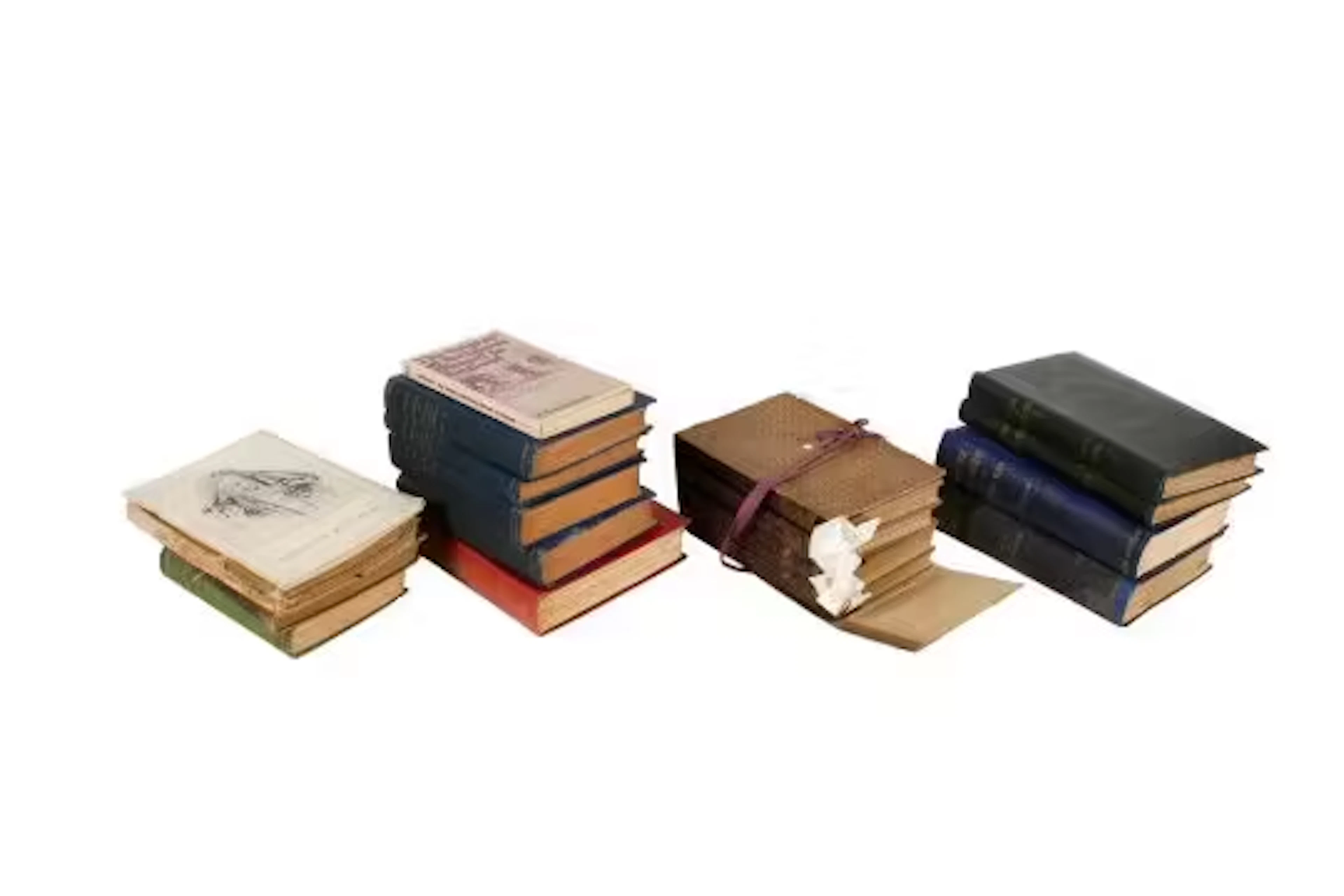 A collection of assorted books.