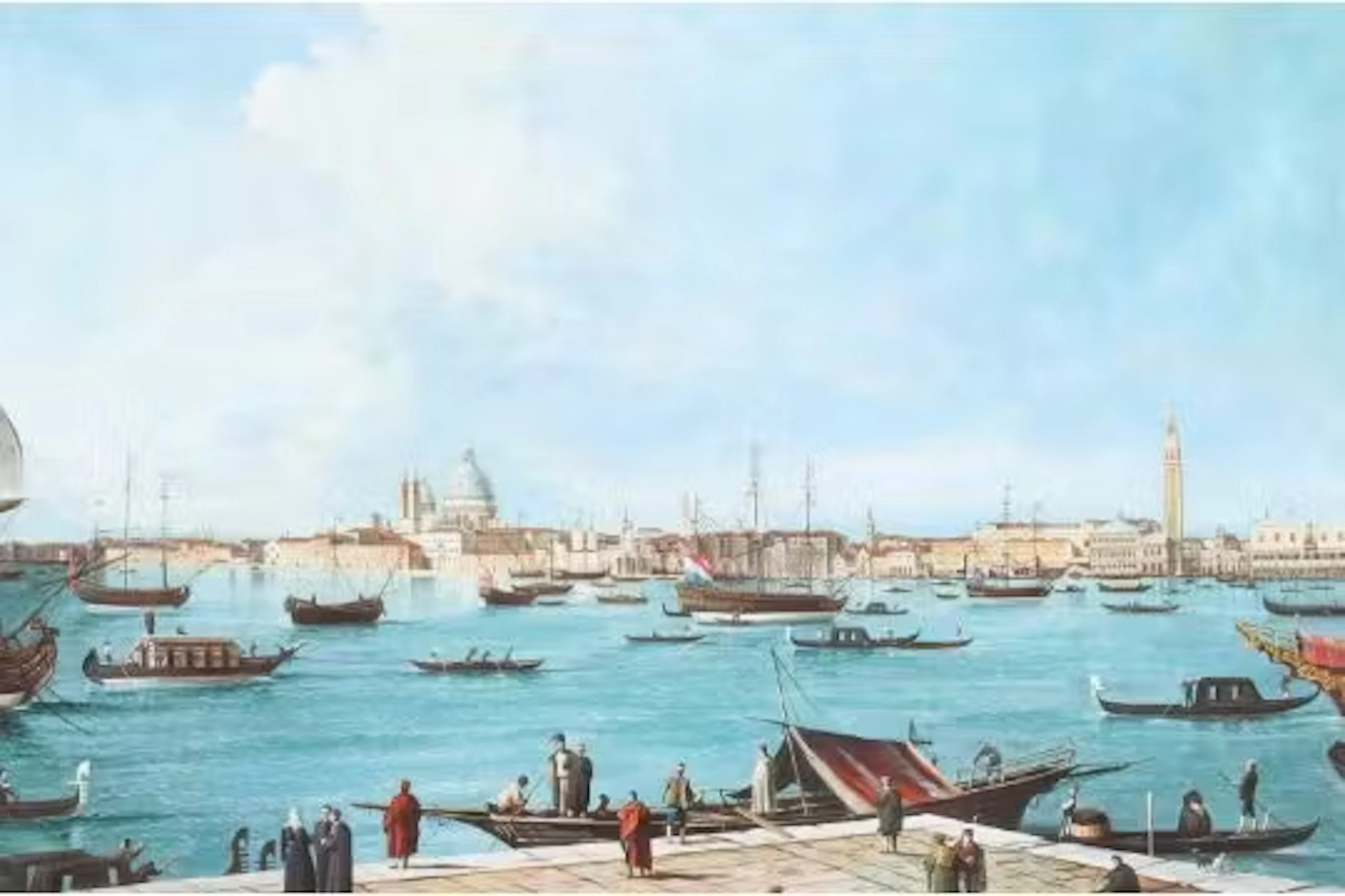 After Canaletto (1697-1768), Venice: the Bacino di San Marco from