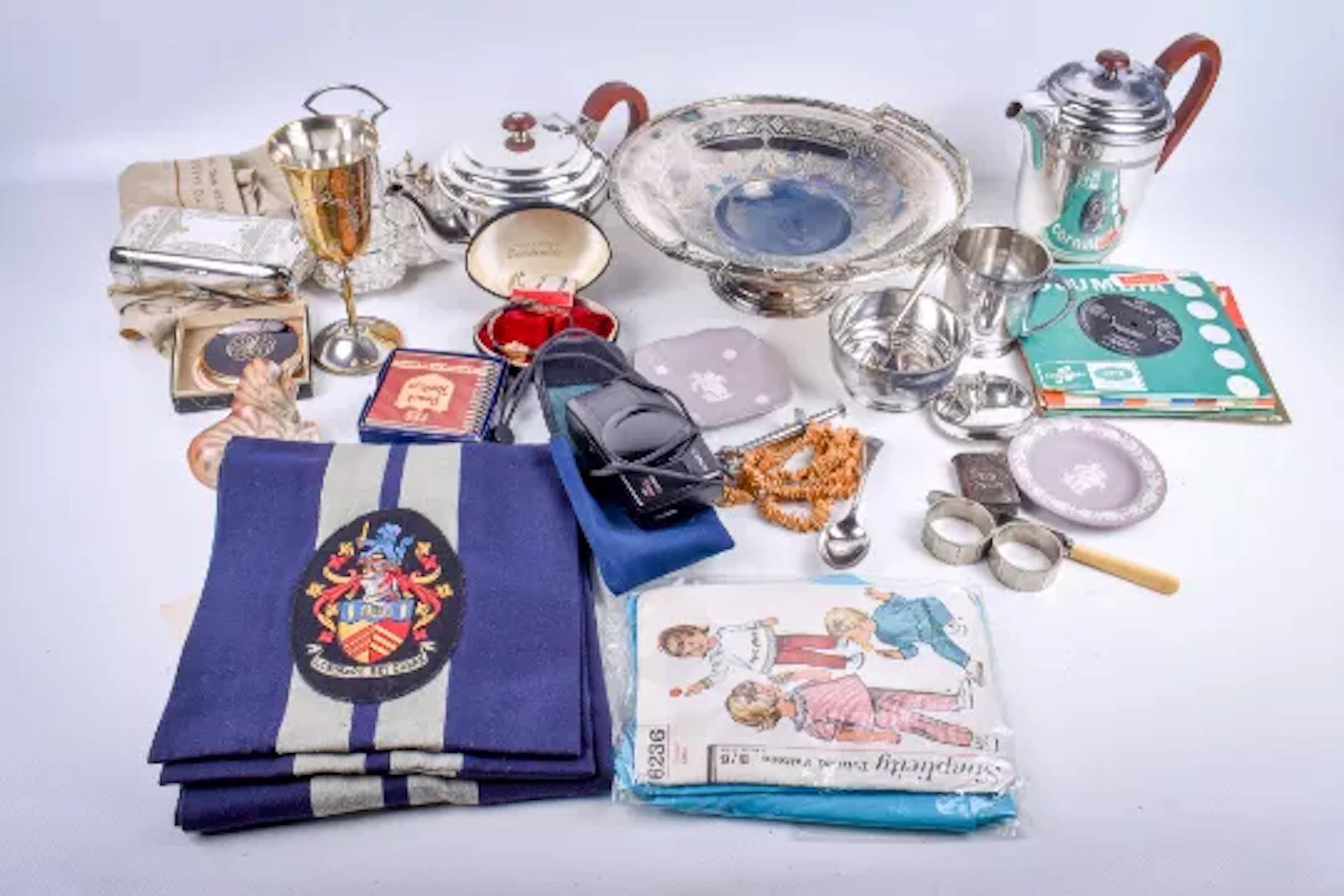 A collection of mixed items.