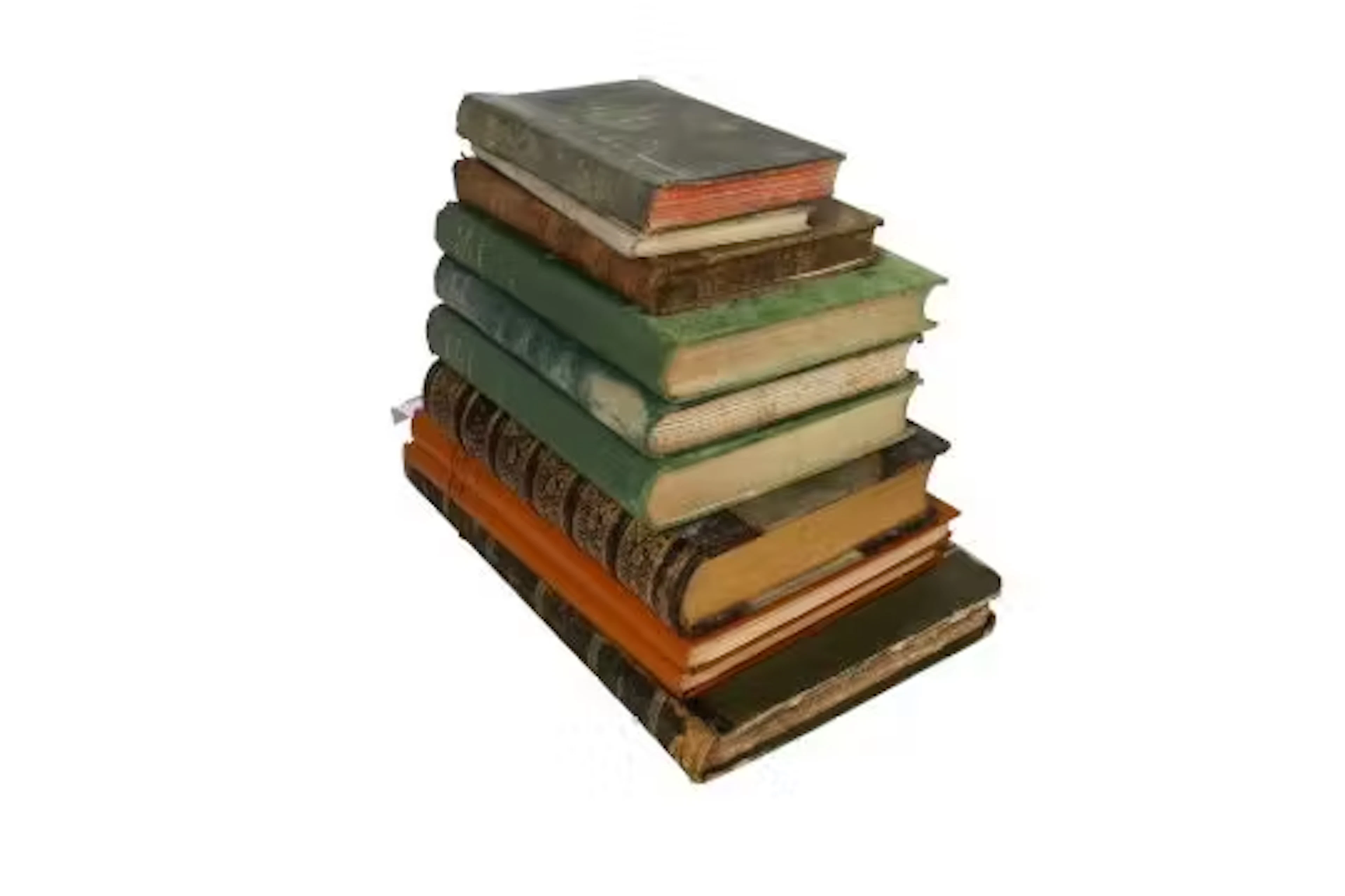 A collection of assorted antiquarian design related books.