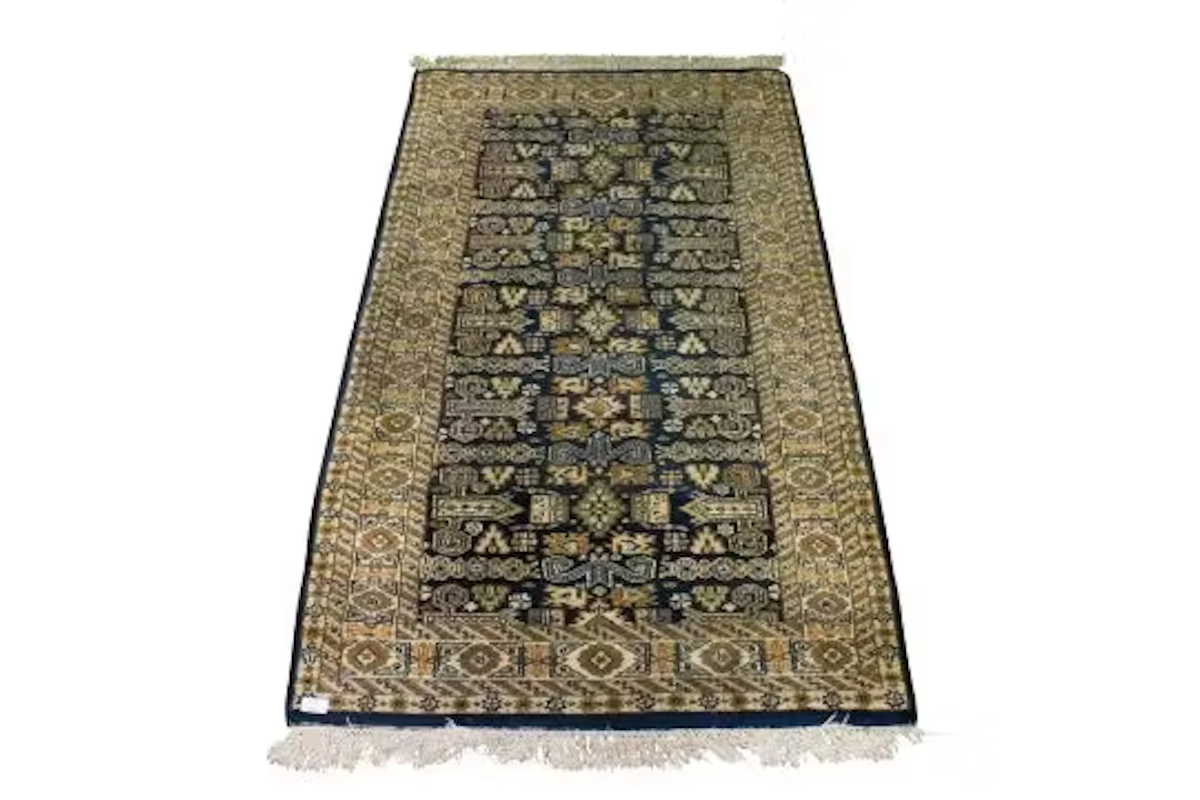 A vintage Turkish rug.