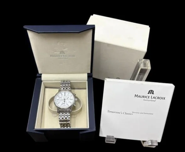 Maurice LaCroix Men's Stainless Steel Classiques Chronograph Watch