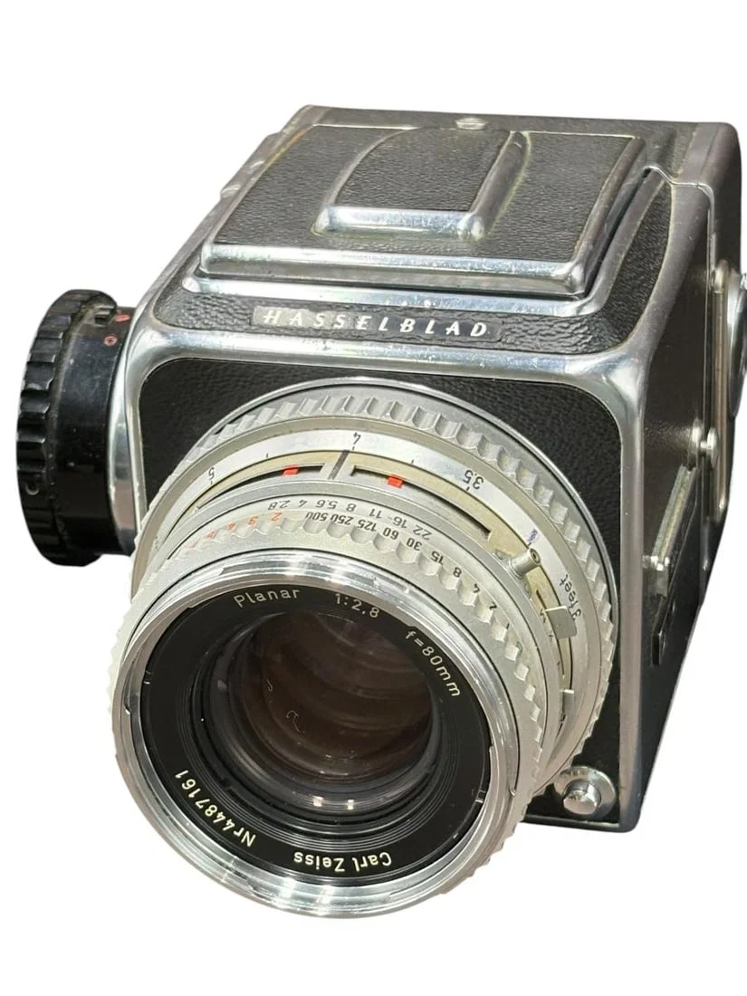 Vintage 1970's Swedish Hasselblad 500 C Camera with Instruction Manual
