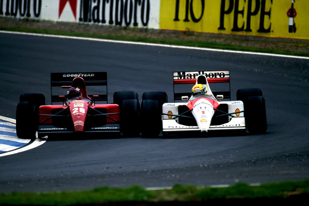 Senna Alesi, le duel
