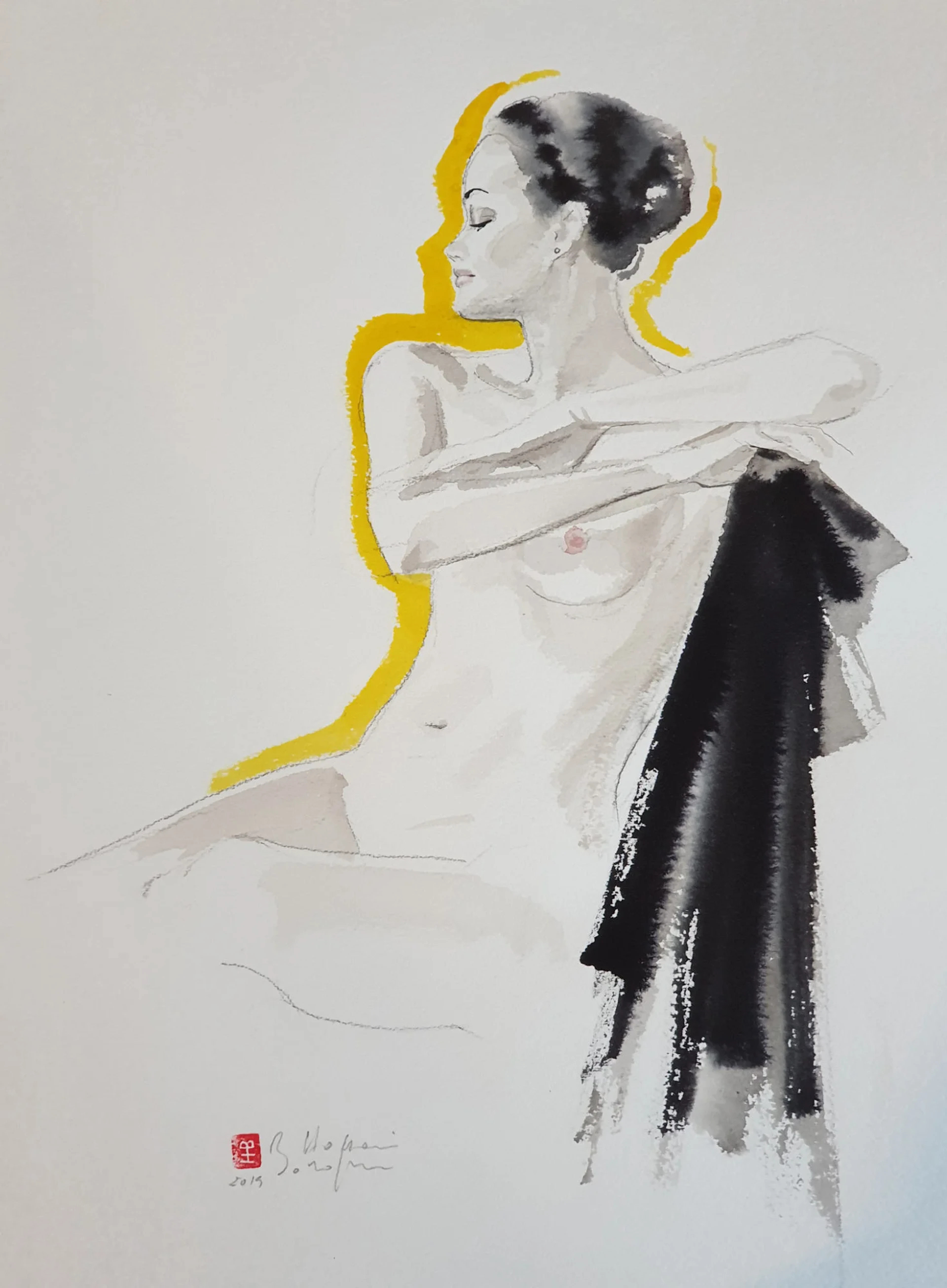 Nu Jaune