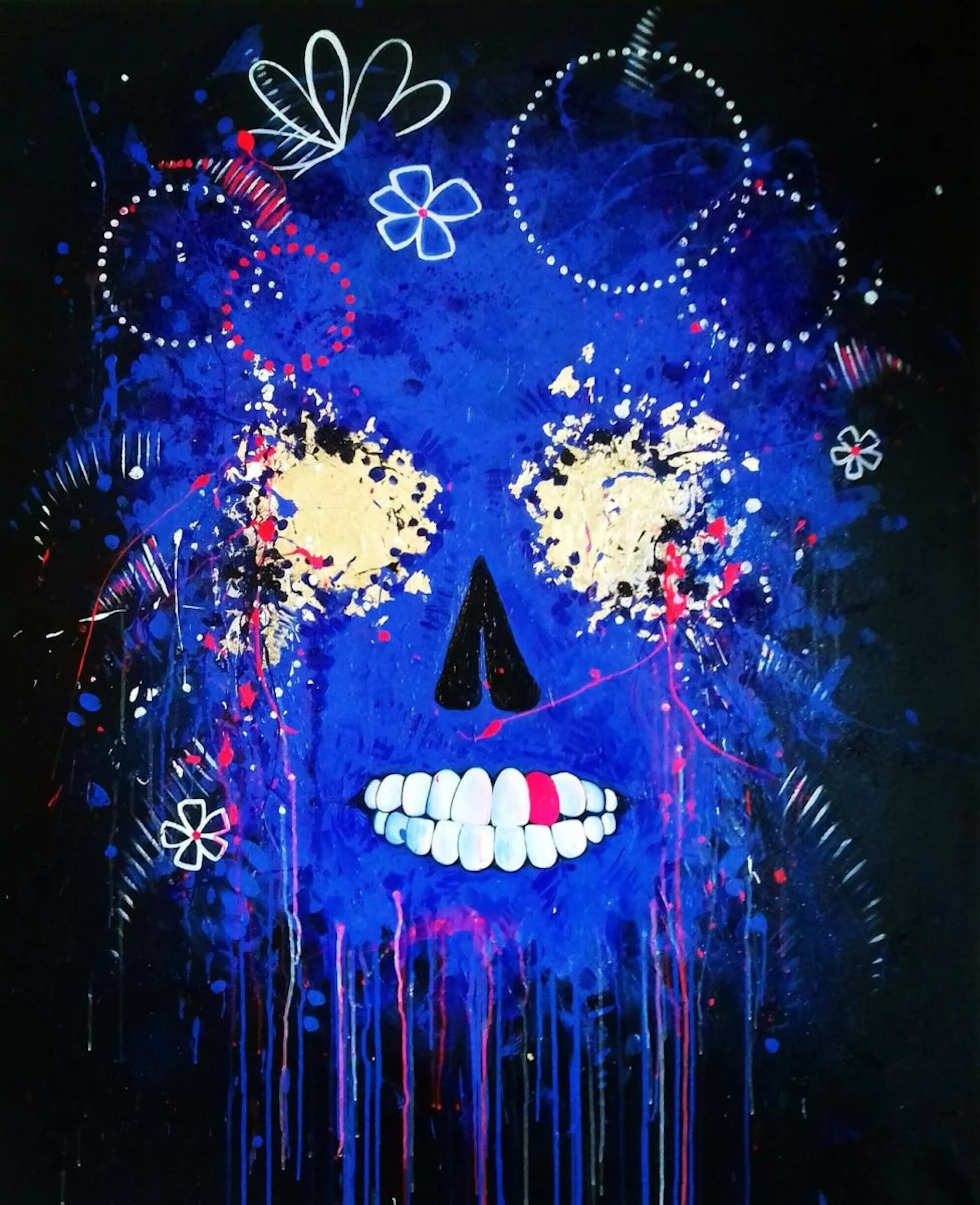 Blue Skull