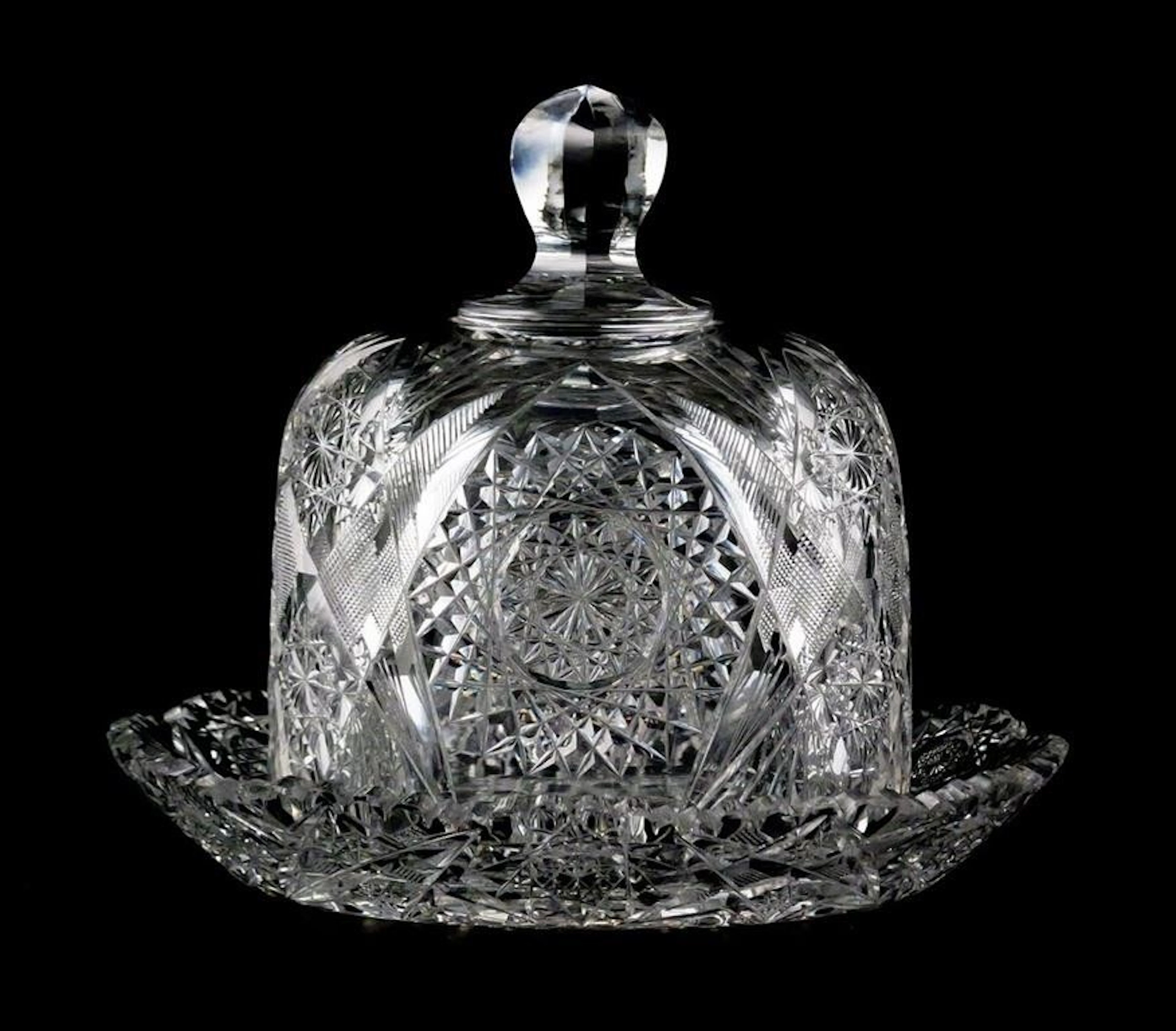 ABCG Cheese Dome & Under Plate