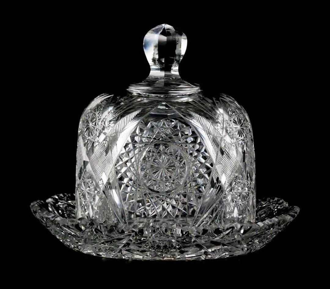 ABCG Cheese Dome & Under Plate