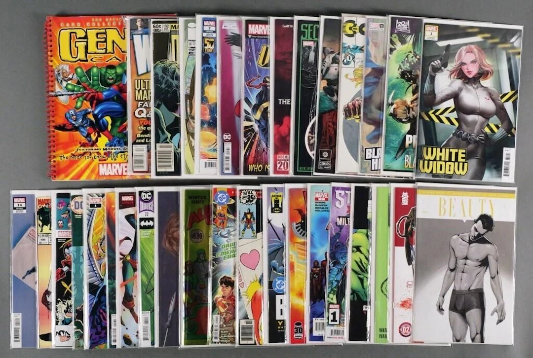(32) Marvel DC Image & Other Comic Books