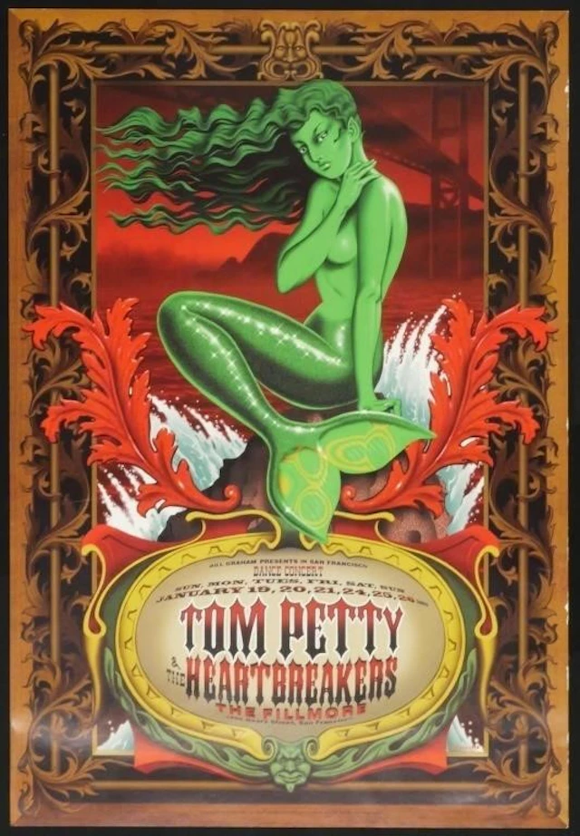 Tom Petty 1997 Fillmore Poster #253 Jim Phillips