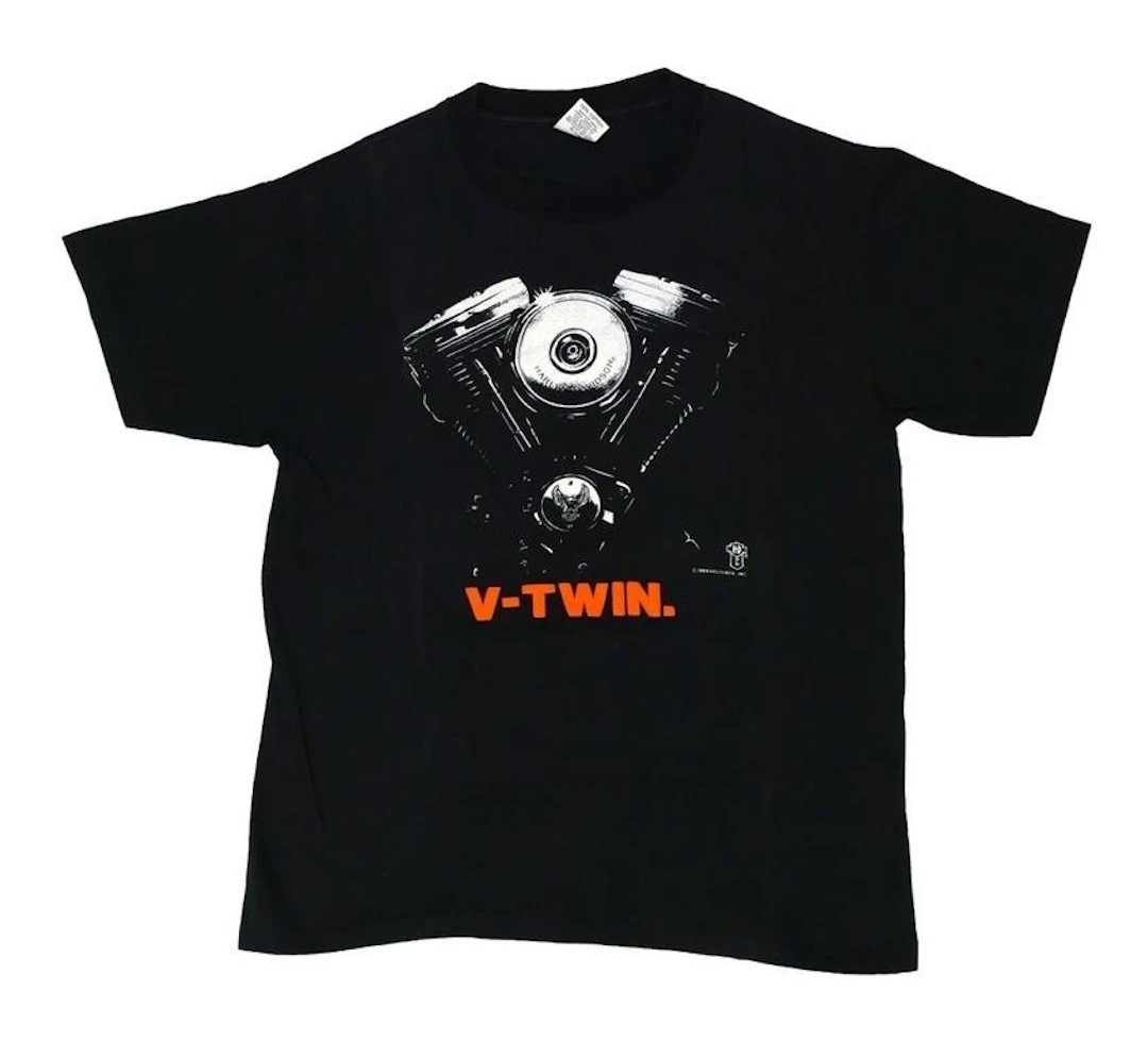 Vintage 1990 Harley-Davidson V-Twin T-Shirt L