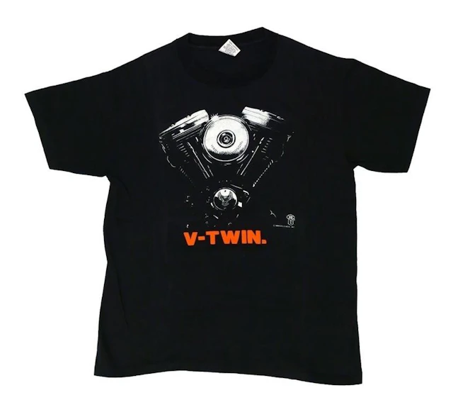 Vintage 1990 Harley-Davidson V-Twin T-Shirt L