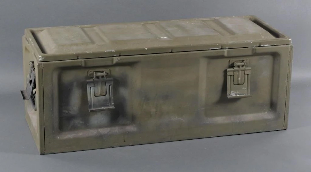 Vintage MK1 US Navy Rocket Container WWII
