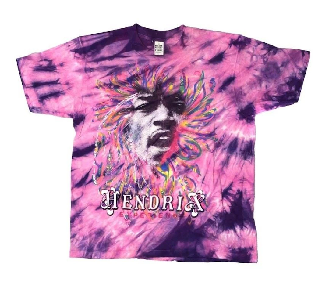 Vintage Jimi Hendrix Tie-Dye T-Shirt L