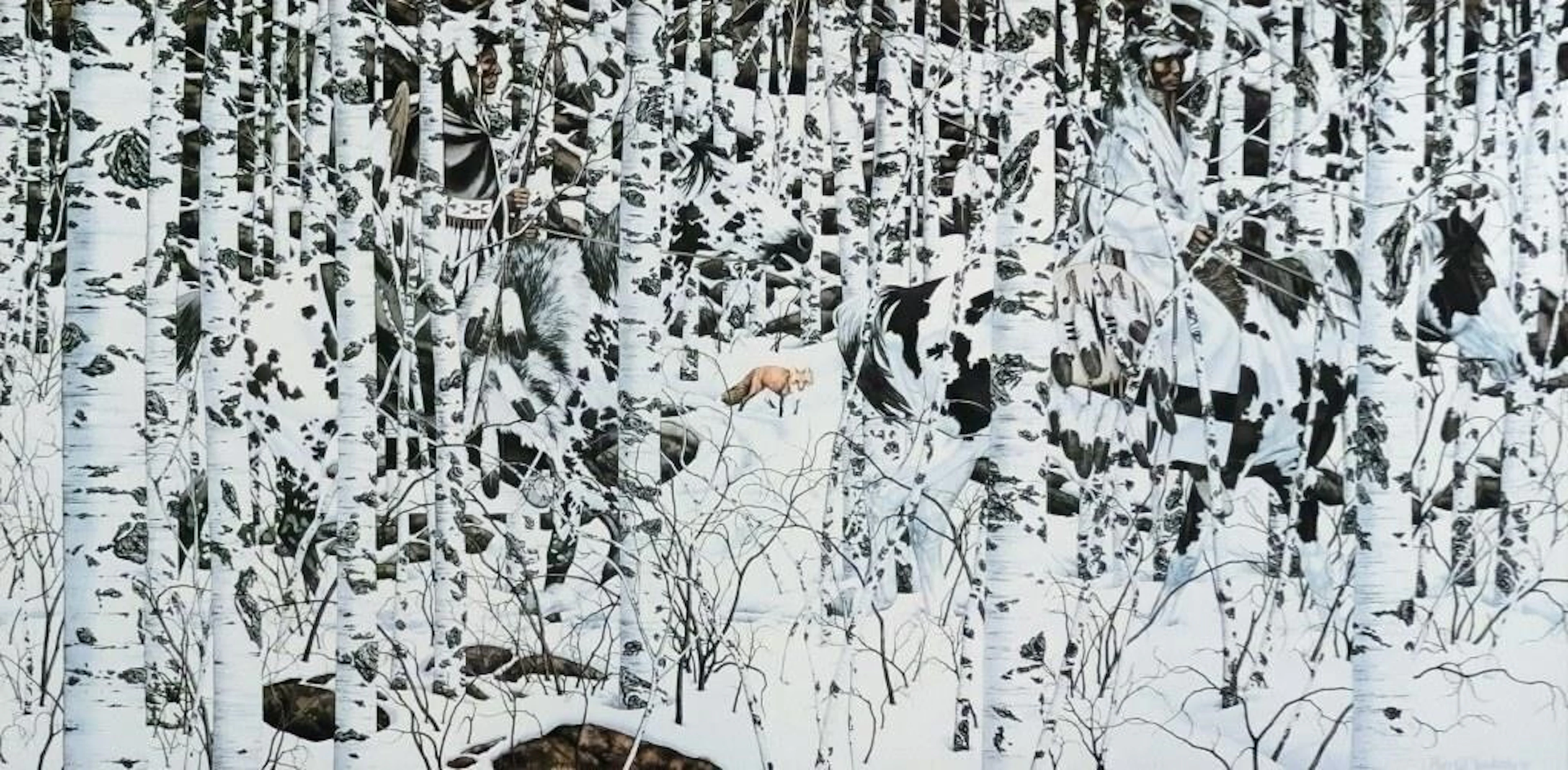 BEV DOOLITTLE Woodland Encounter Print
