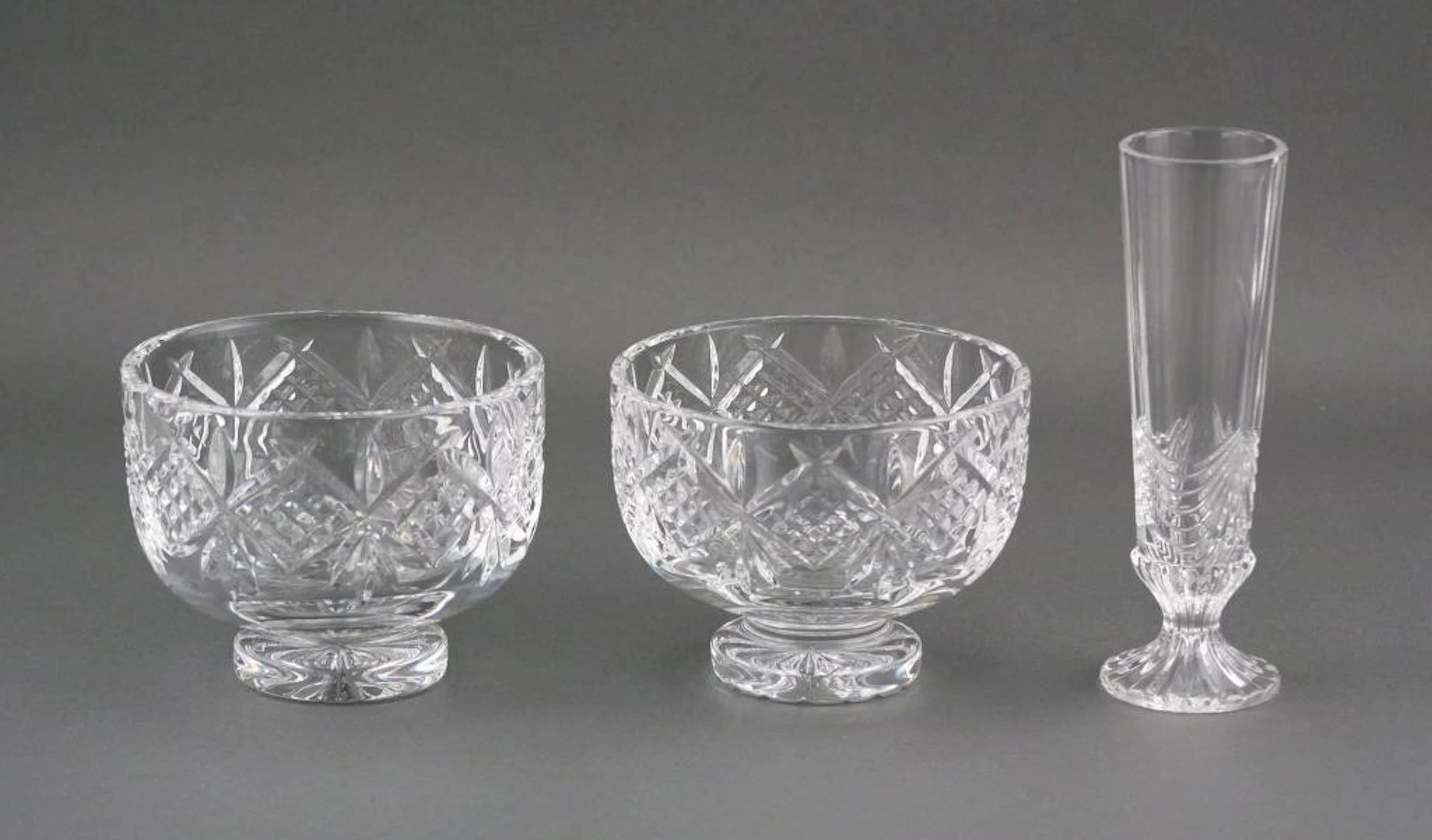 (3) Waterford Crystal Pieces