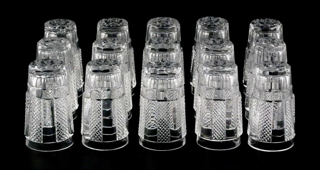(15) Waterford "Hibernia" Flat Tumblers