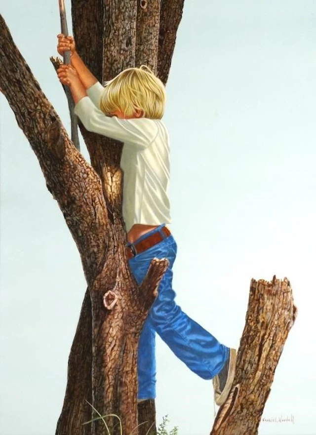 Francis WOODAHL, Oil on Board Painting