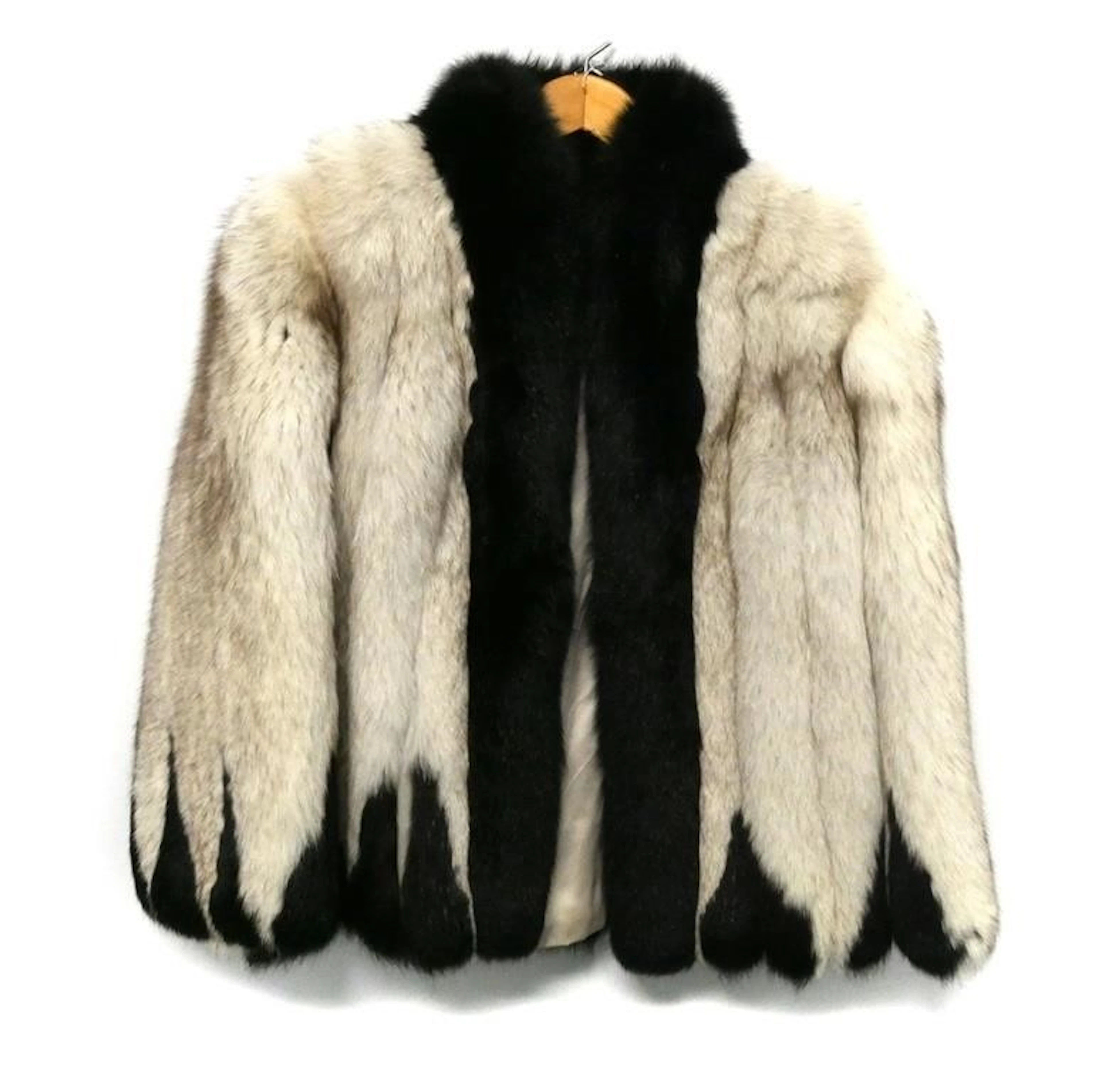 Fox Two Tone Fur Coat