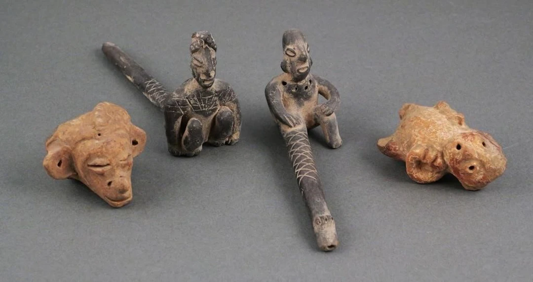 (4) Pre-Columbian Pottery Pieces
