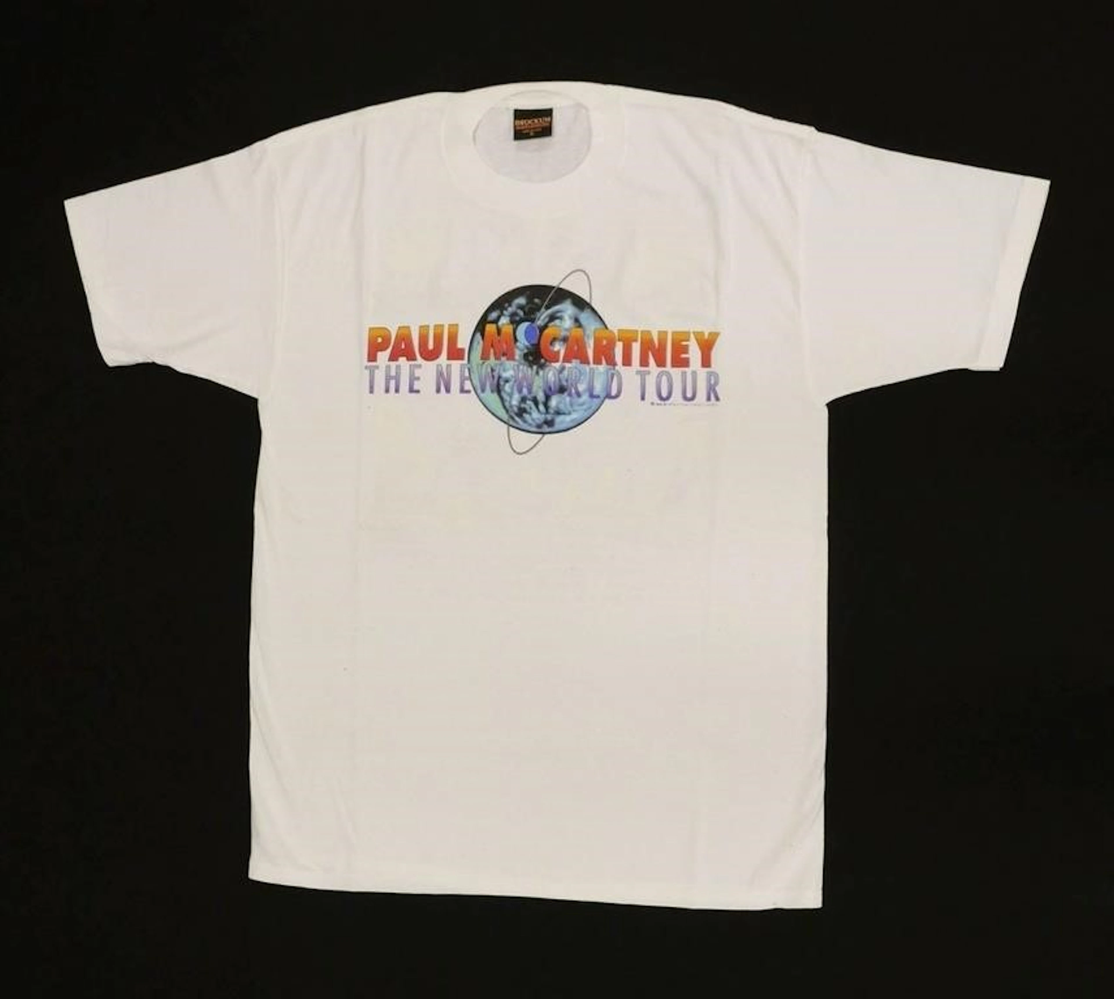 1993 Paul McCartney New World Tour T-Shirt