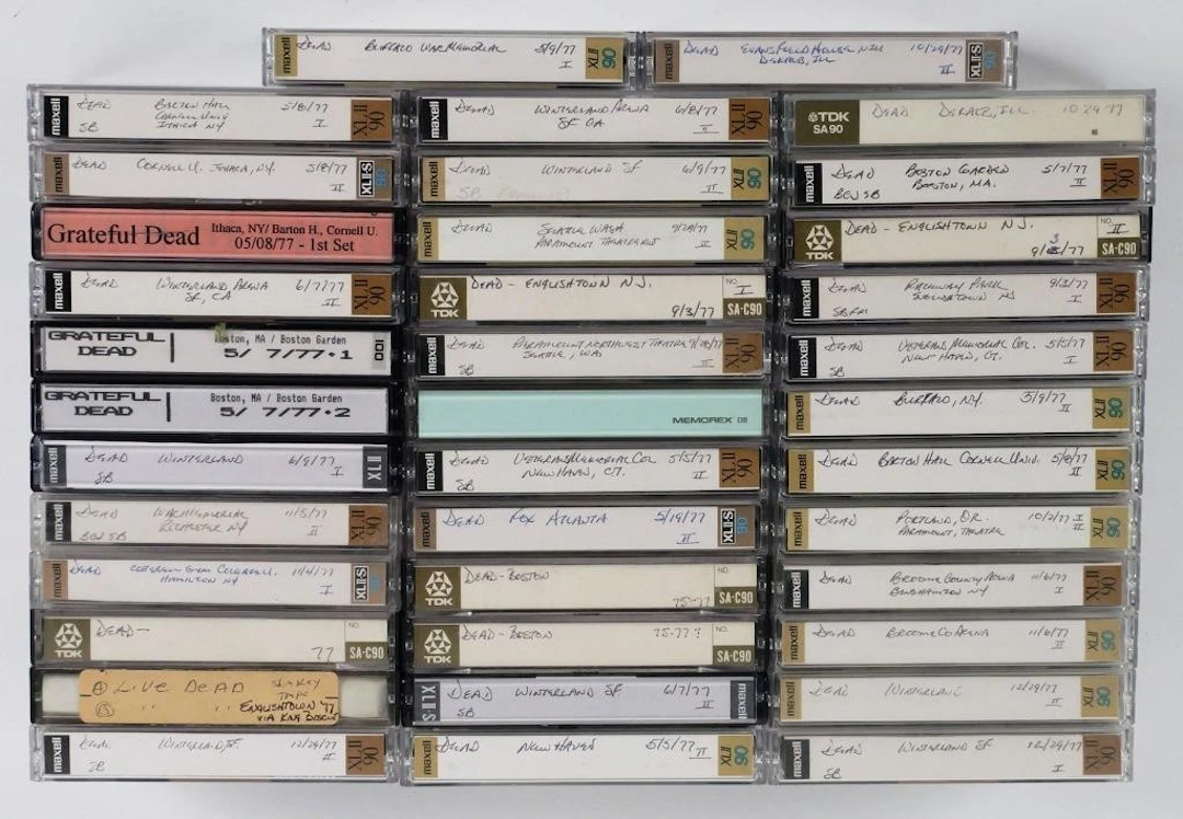 (38) Grateful Dead Live Concert Tapes 1977