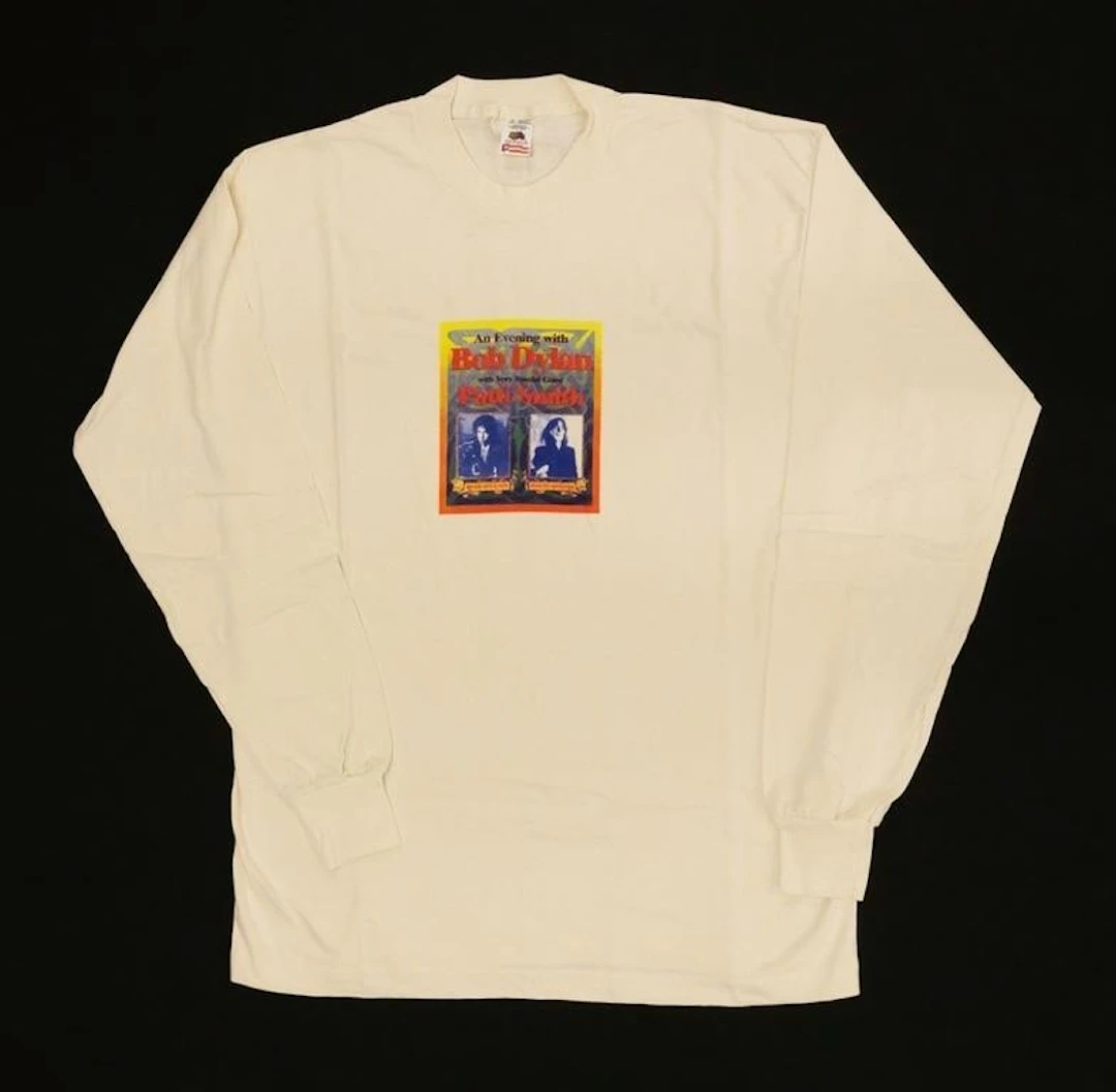1995 Bob Dylan Patti Smith Tour Shirt