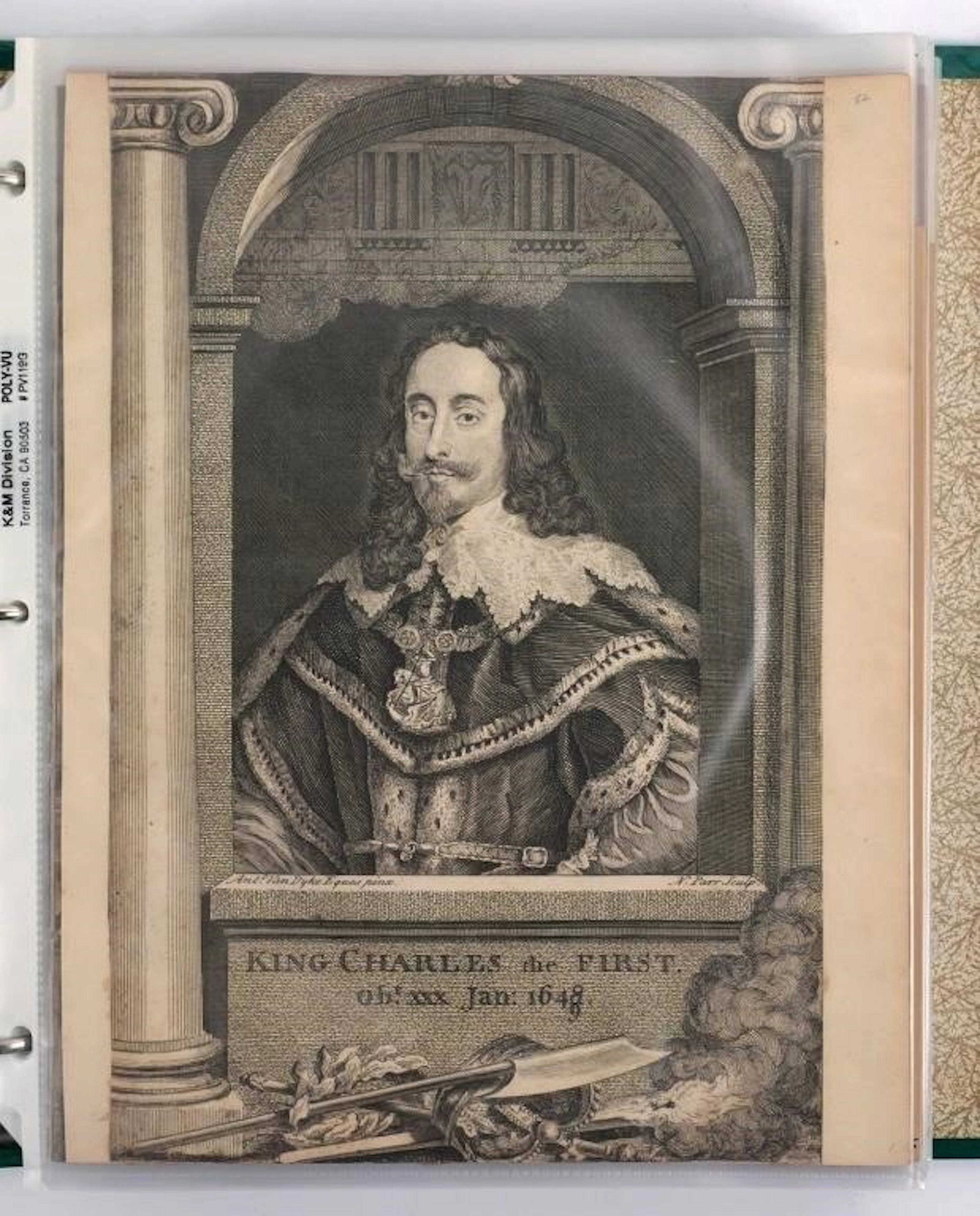 50-Page Historical Portrait Engravings & Prints