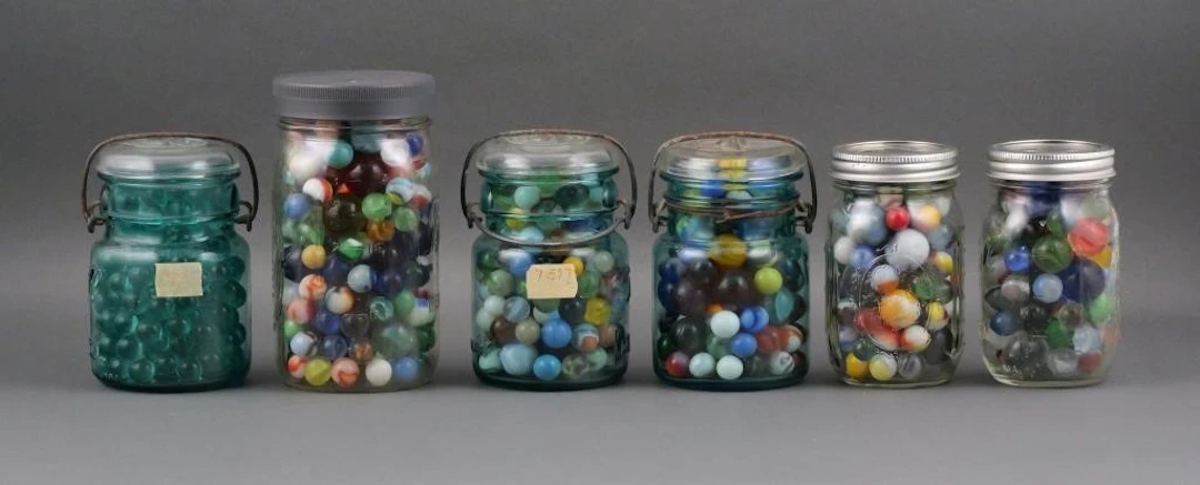 Large Vintage Marble Collection
