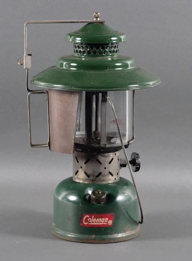 Coleman 228E Big Hat Gas Lantern w/ Reflector