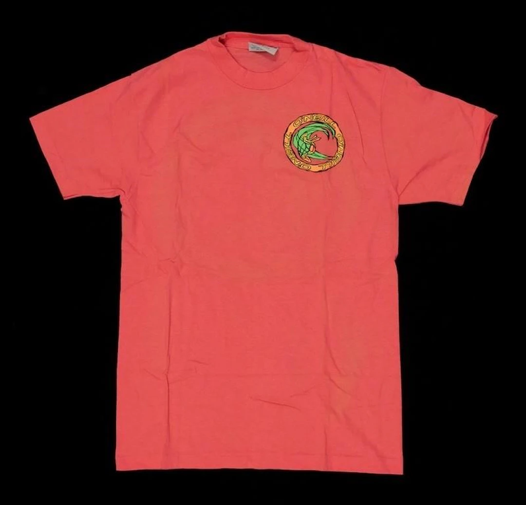 Vintage O'Neill Surfing Pink T-Shirt L