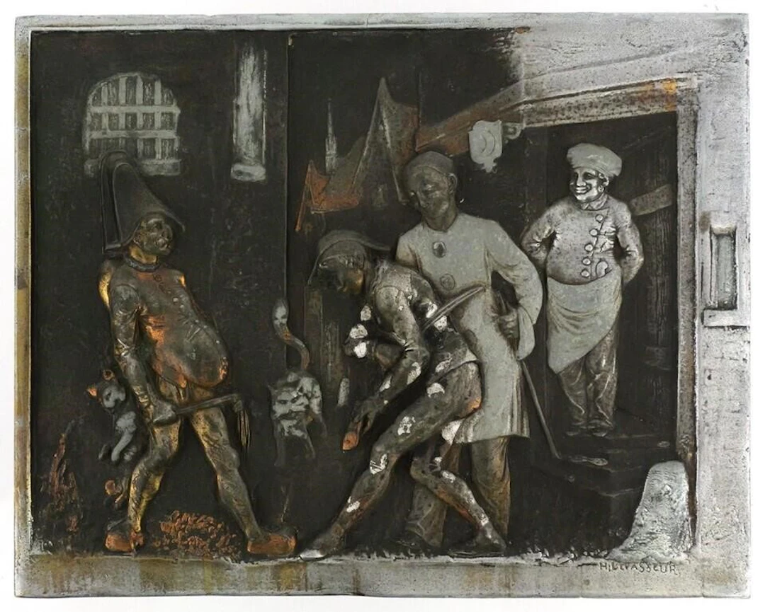 Henri L. Levasseur French Wall Plaque