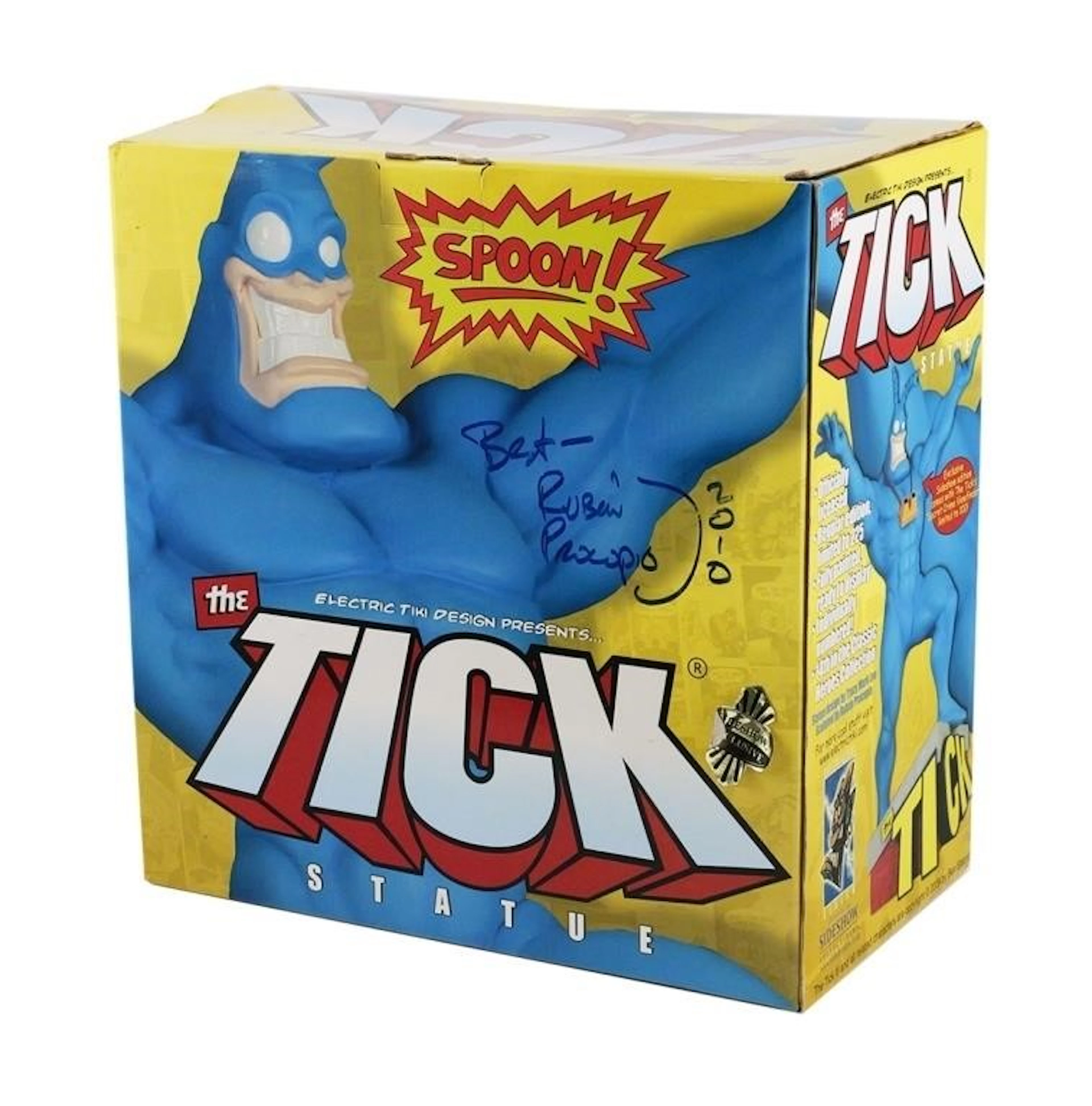 Electric Tiki Design THE TICK Fig. Signed Procopio