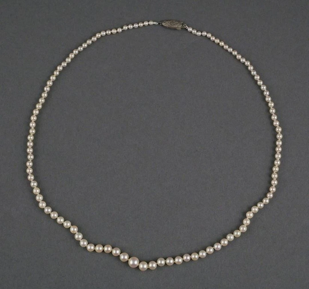 Sterling Silver and Pearl Necklace
