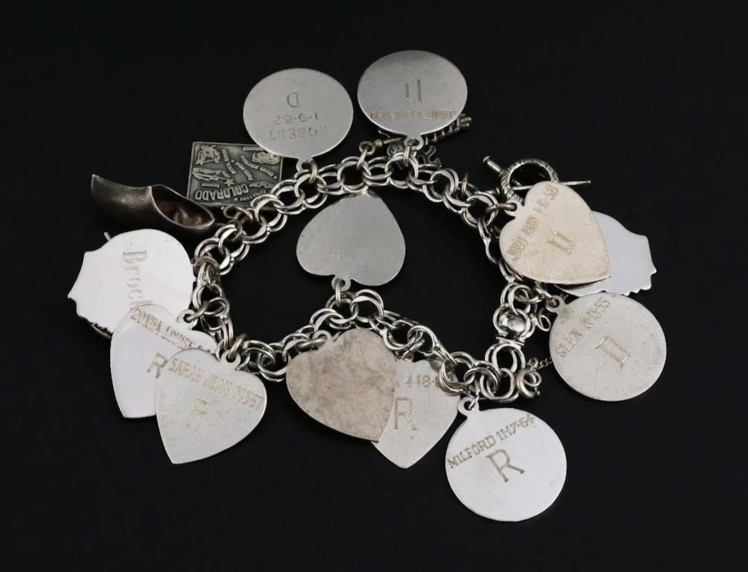 Sterling Silver Charm Bracelet