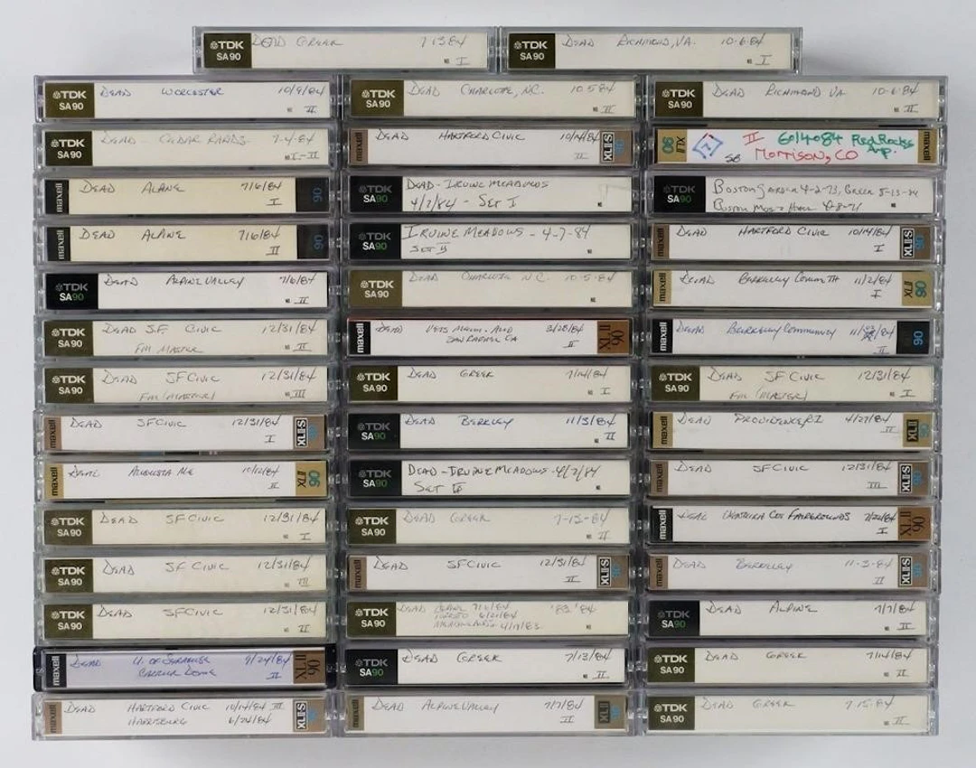 (44) Grateful Dead Live Cassette Tapes 1984