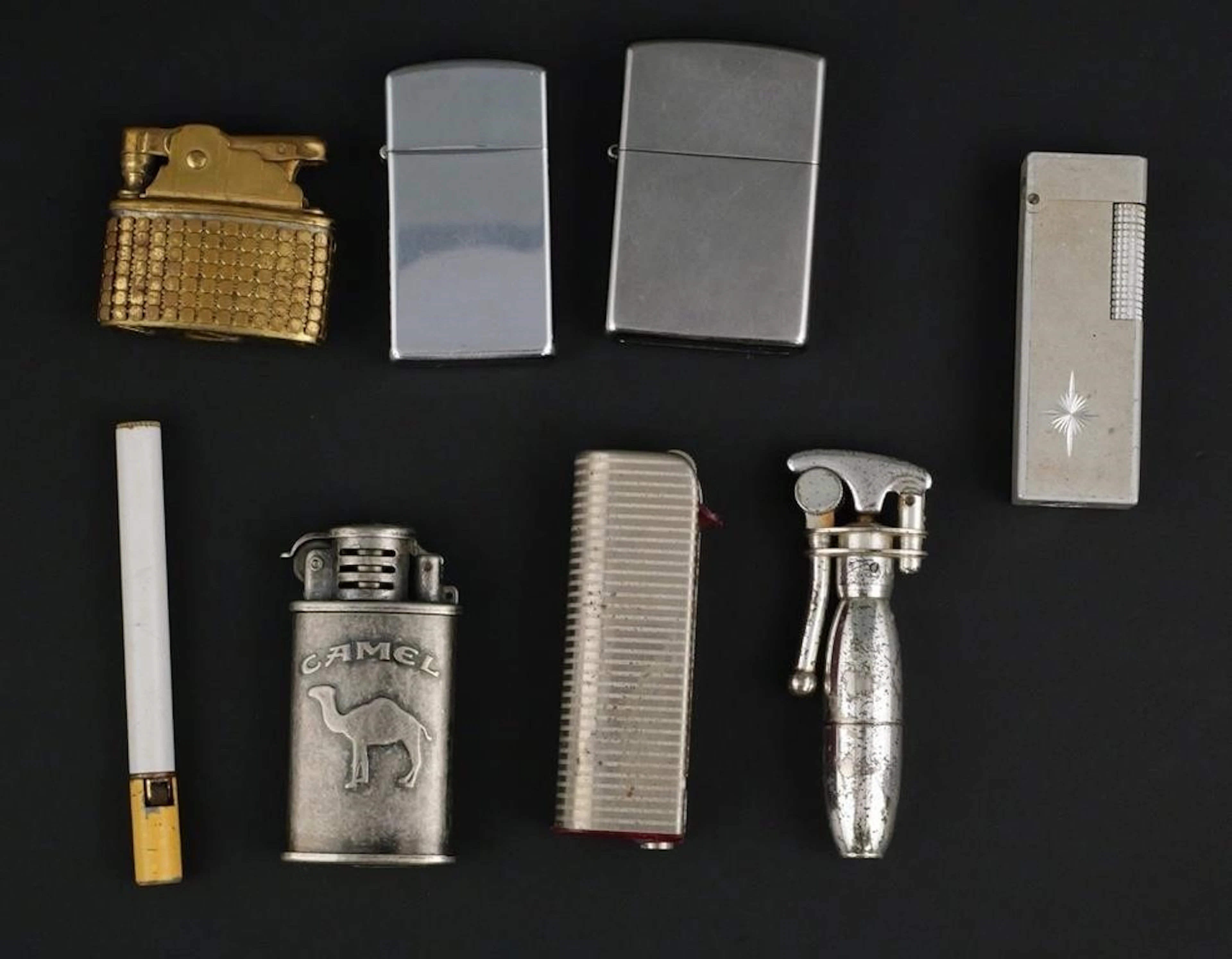 (8) Vintage Lighters