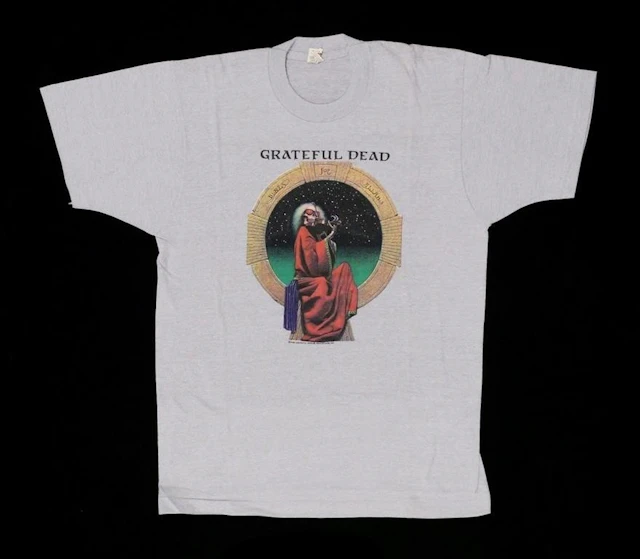 1987 Grateful Dead Blues for Allah T-Shirt L