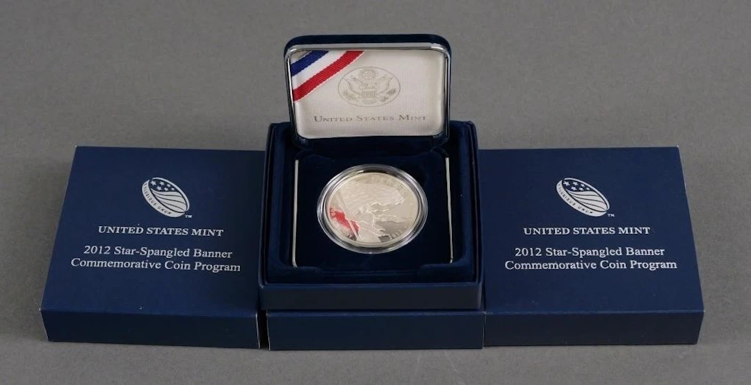 (3) 2012 US Mint Star-Spangled Banner Coins