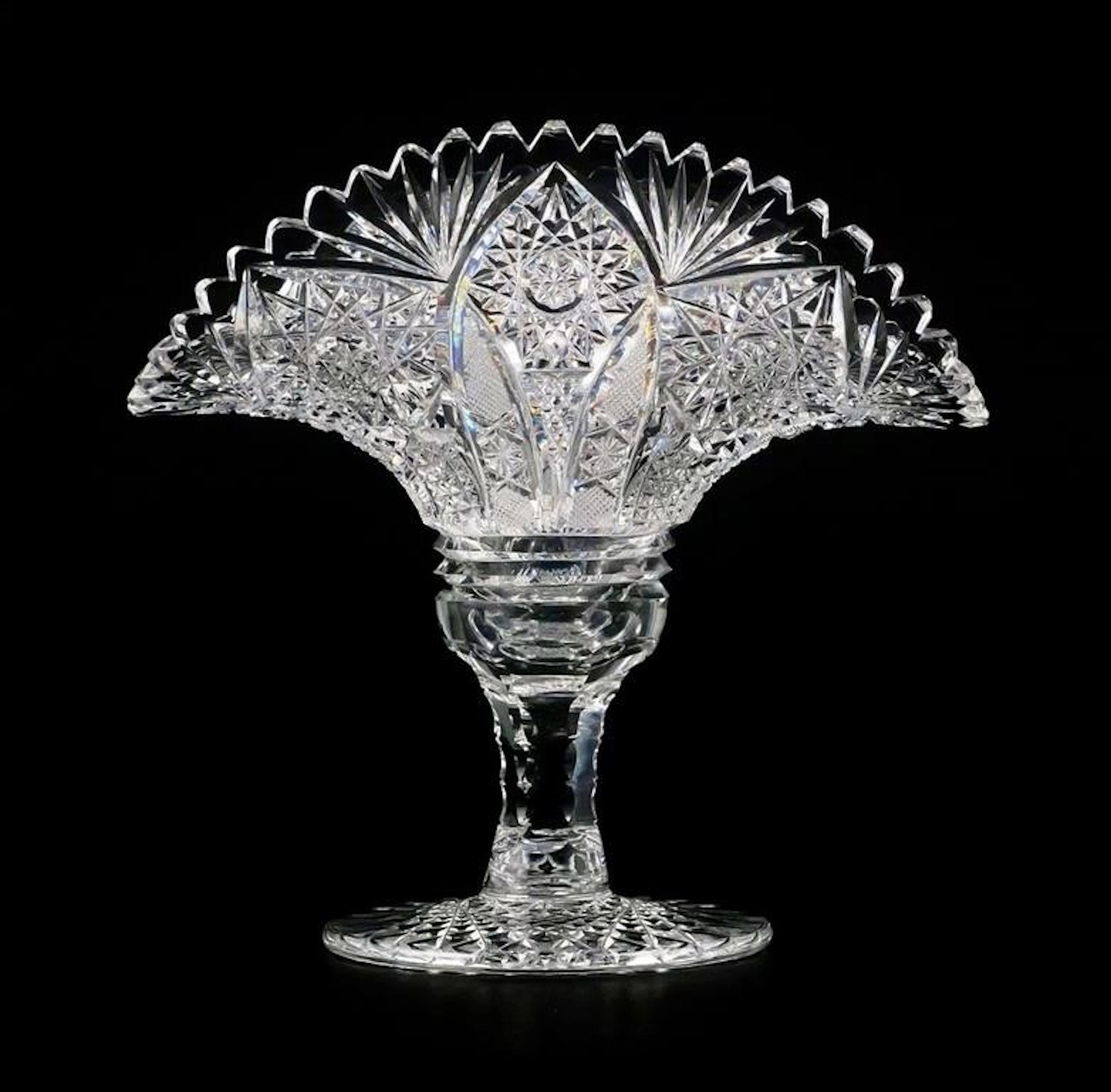 ABCG Pedestal Fan Centerpiece Vase