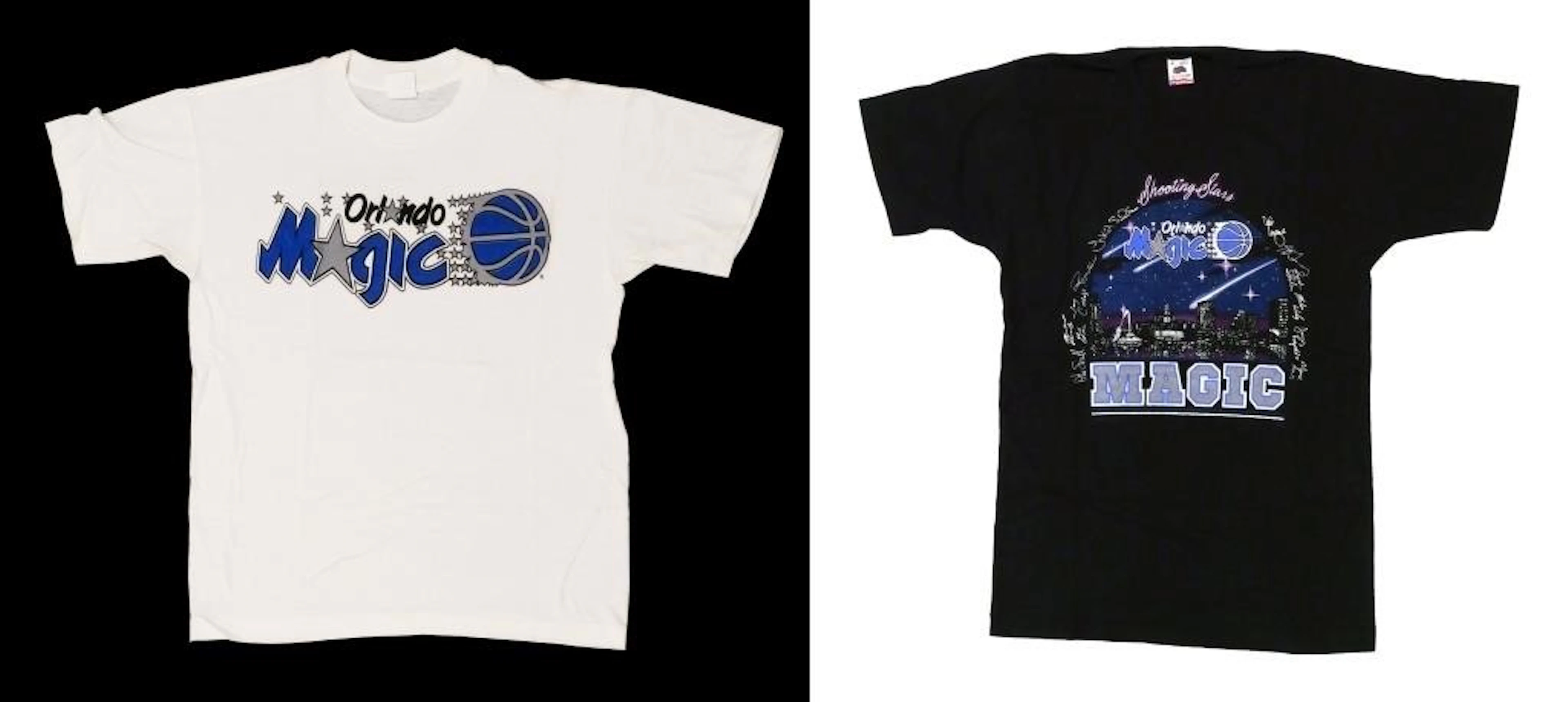 (2) Orlando Magic NBA Basketball T-Shirts