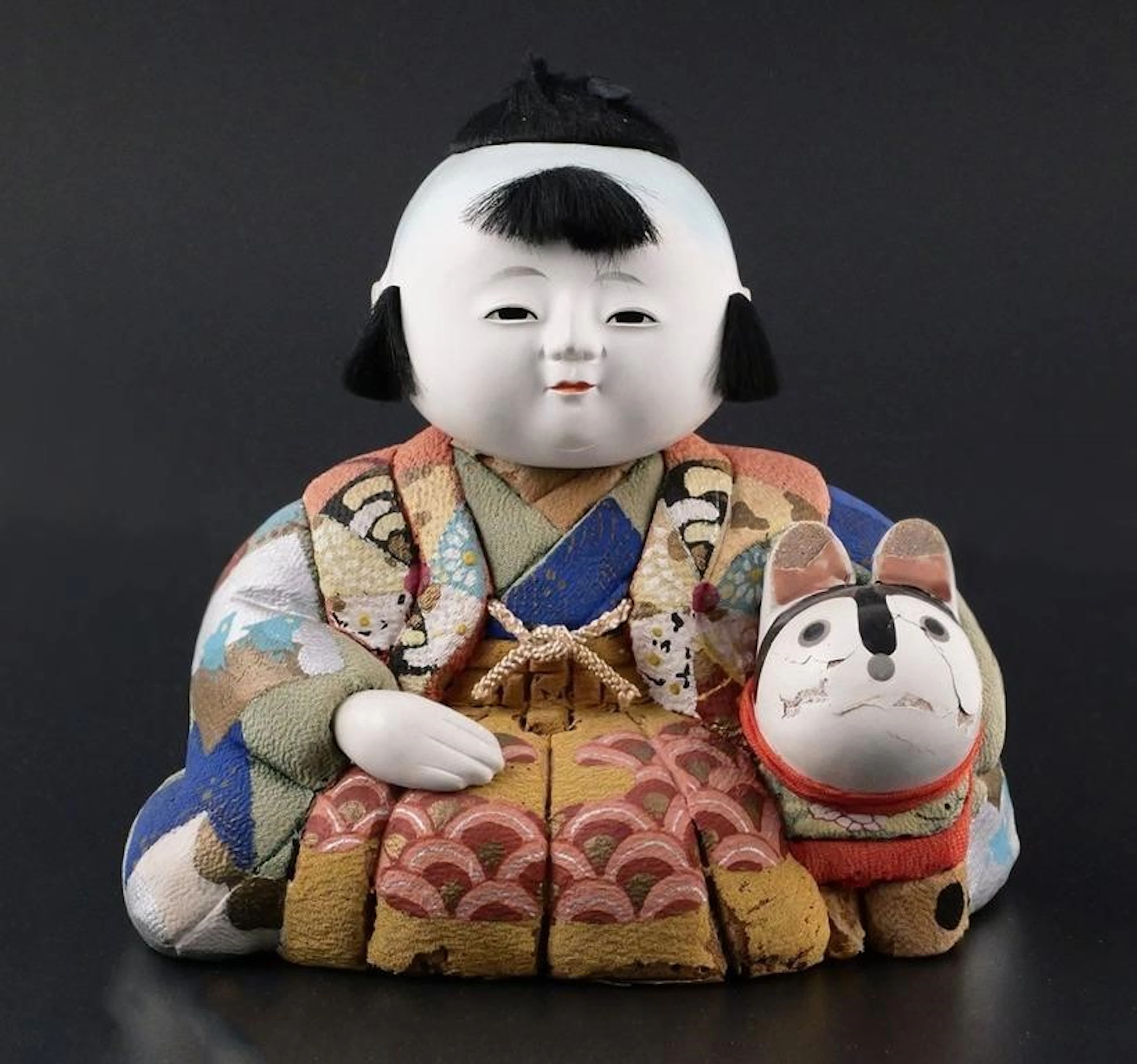 Japanese Gosho Ningyo Palace Doll Meiji Period