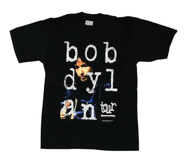 Vintage 1992 Bob Dylan Portrait T-Shirt - L