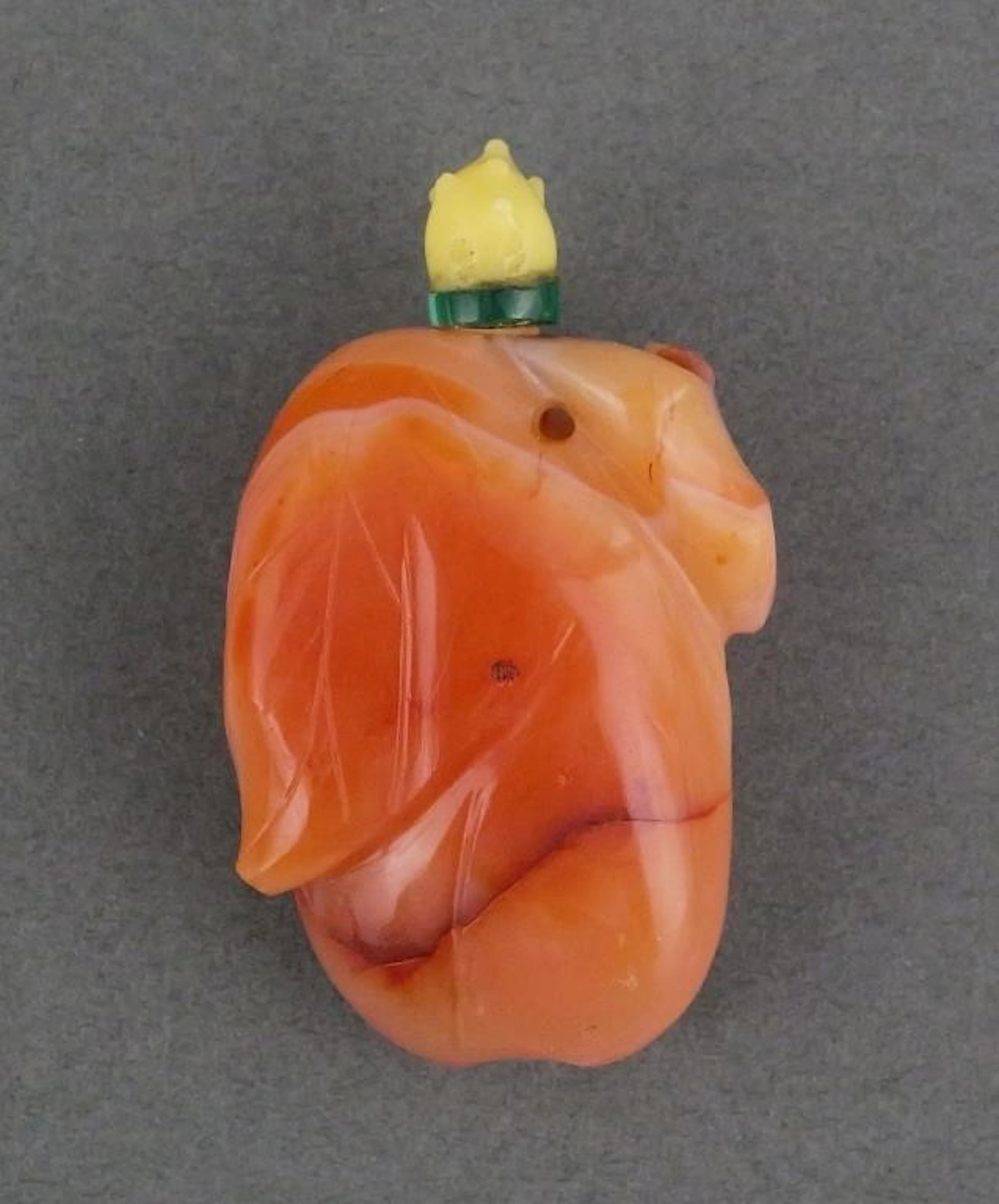 Carnelian Snuff Bottle