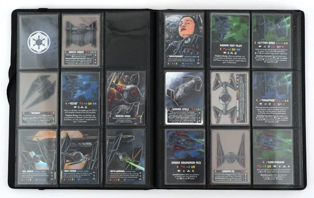 (123) Paul LaRue Alt Art Star Wars X-Wing Game Car