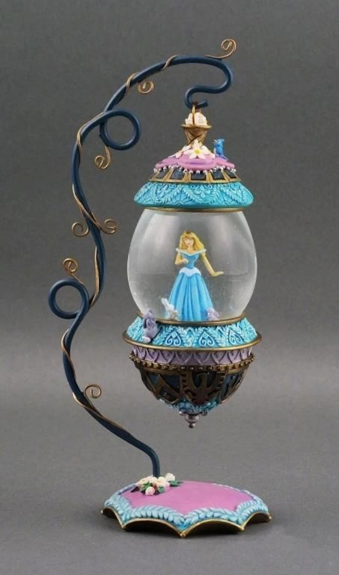 Sleeping Beauty Hanging Water Globe Ornament